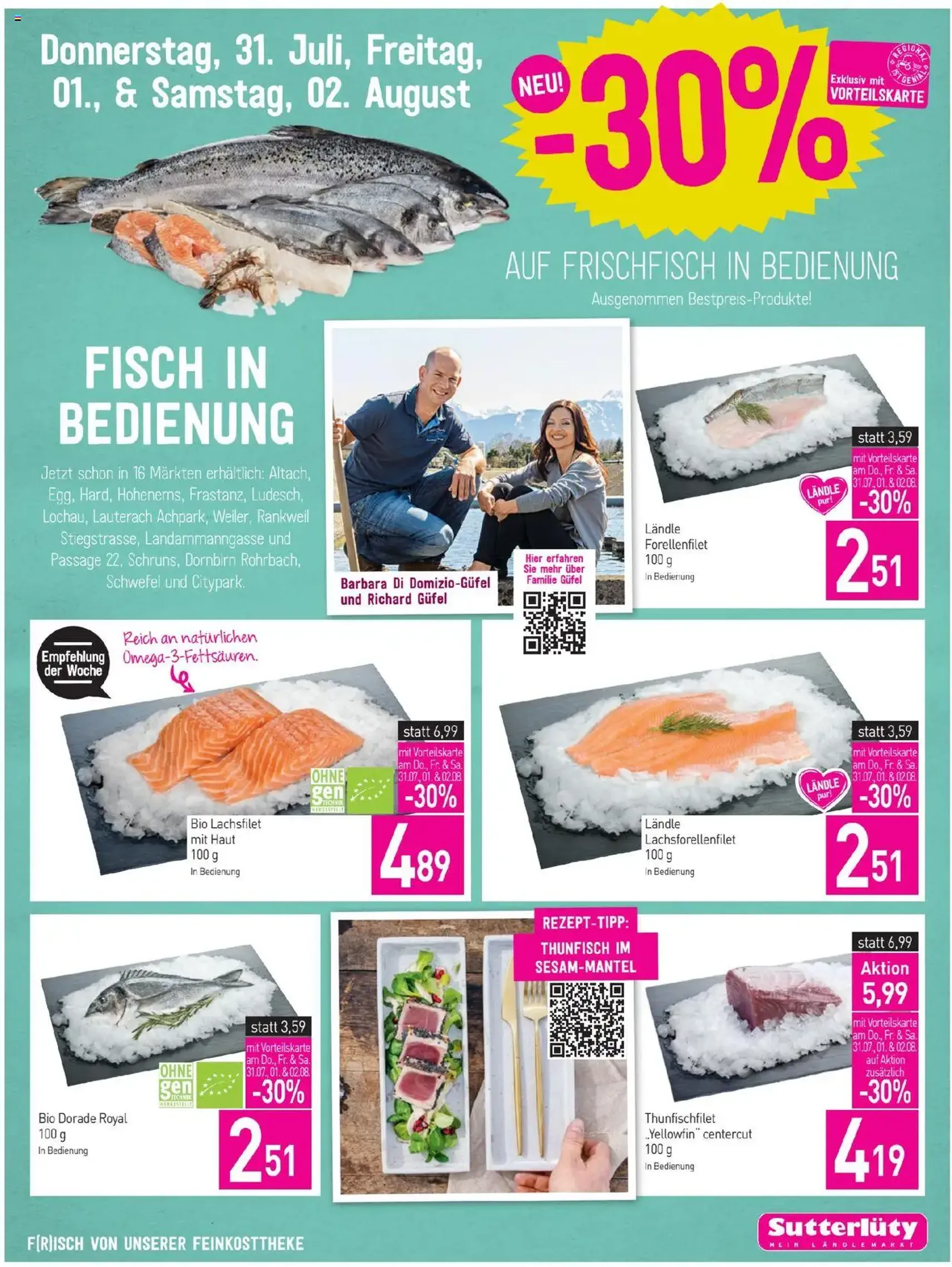 Sutterlüty Flugblatt - Gültiger Prospekt ab 31.07.2025, Seite 11 von insgesamt 24 Sutterlüty Flugblatt - Gültiger Prospekt ab 31.07.2025, Seite 11 von insgesamt 24