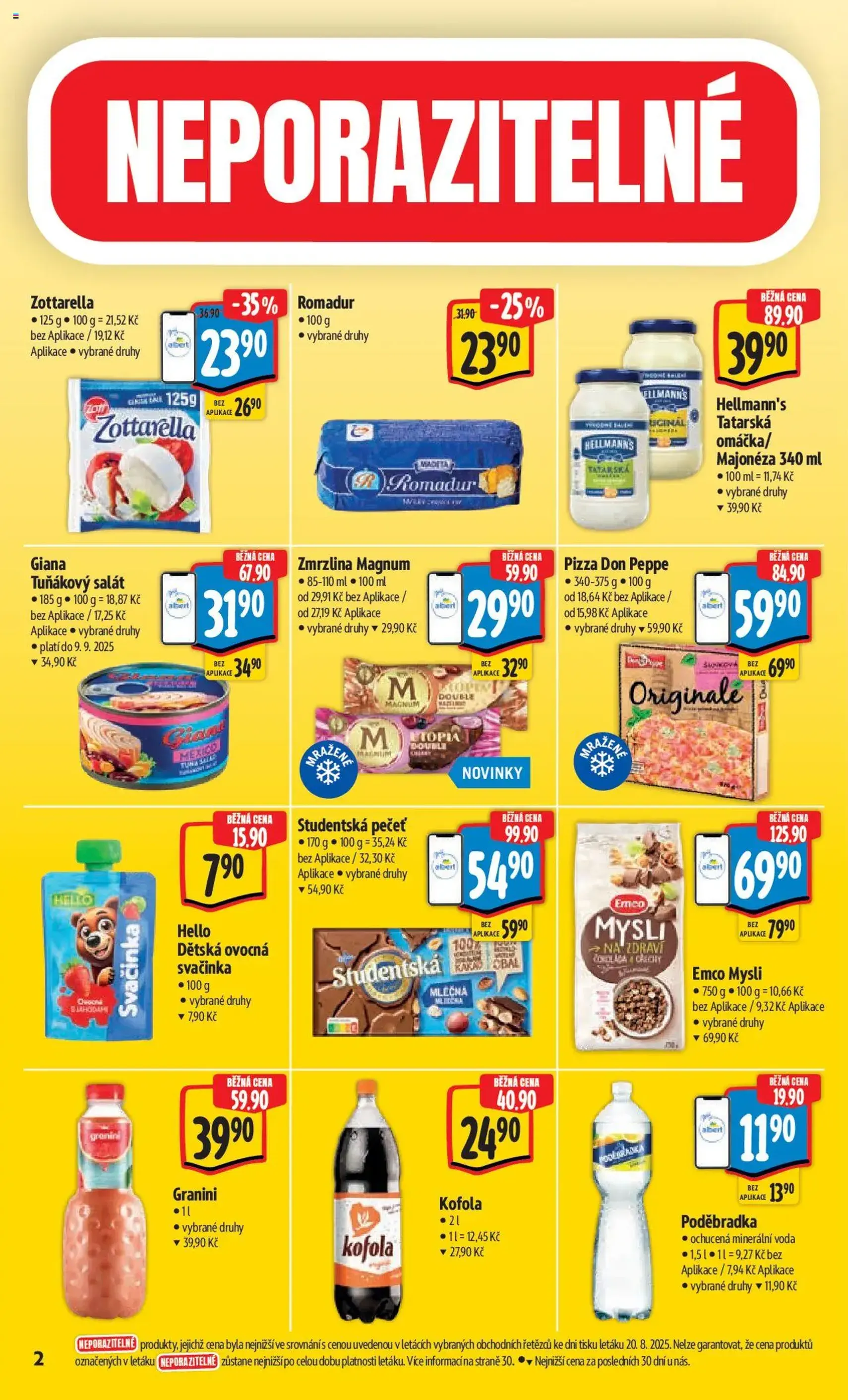 Albert leták - Hypermarket - platný leták od 27.08.2025 strana 6 z 50 Albert leták - Hypermarket - platný leták od 27.08.2025 strana 6 z 50