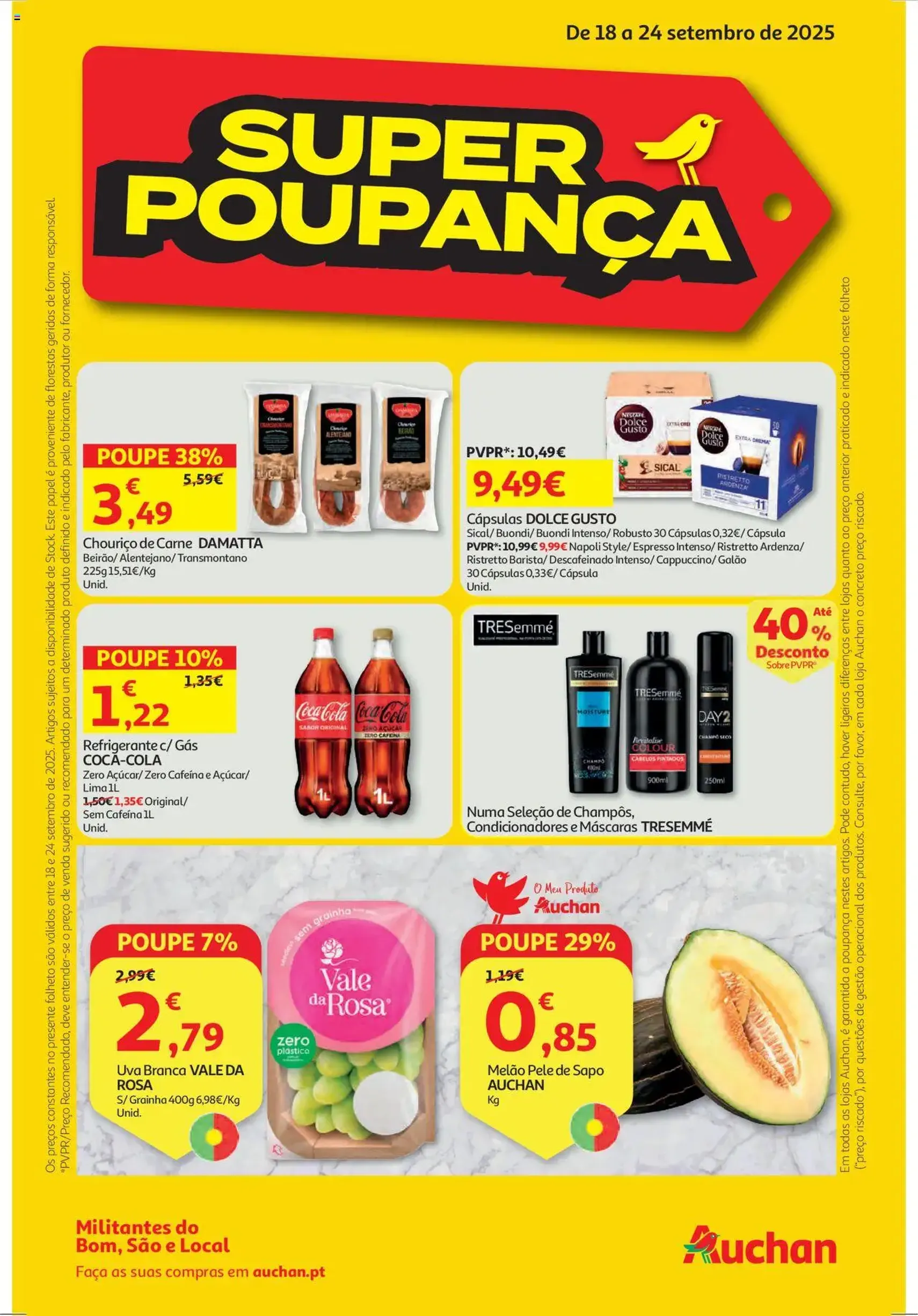 Auchan folheto - folheto válido a partir de 18/09/2025 página 1 de 40