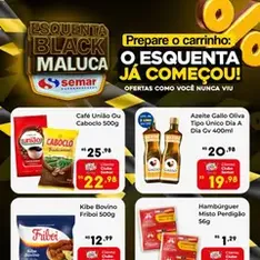 Semar Supermercado Black Friday - pré-visualização do folheto, válido a partir de 27/11/2025
