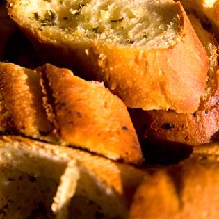 Recipe preview Garlic baguette