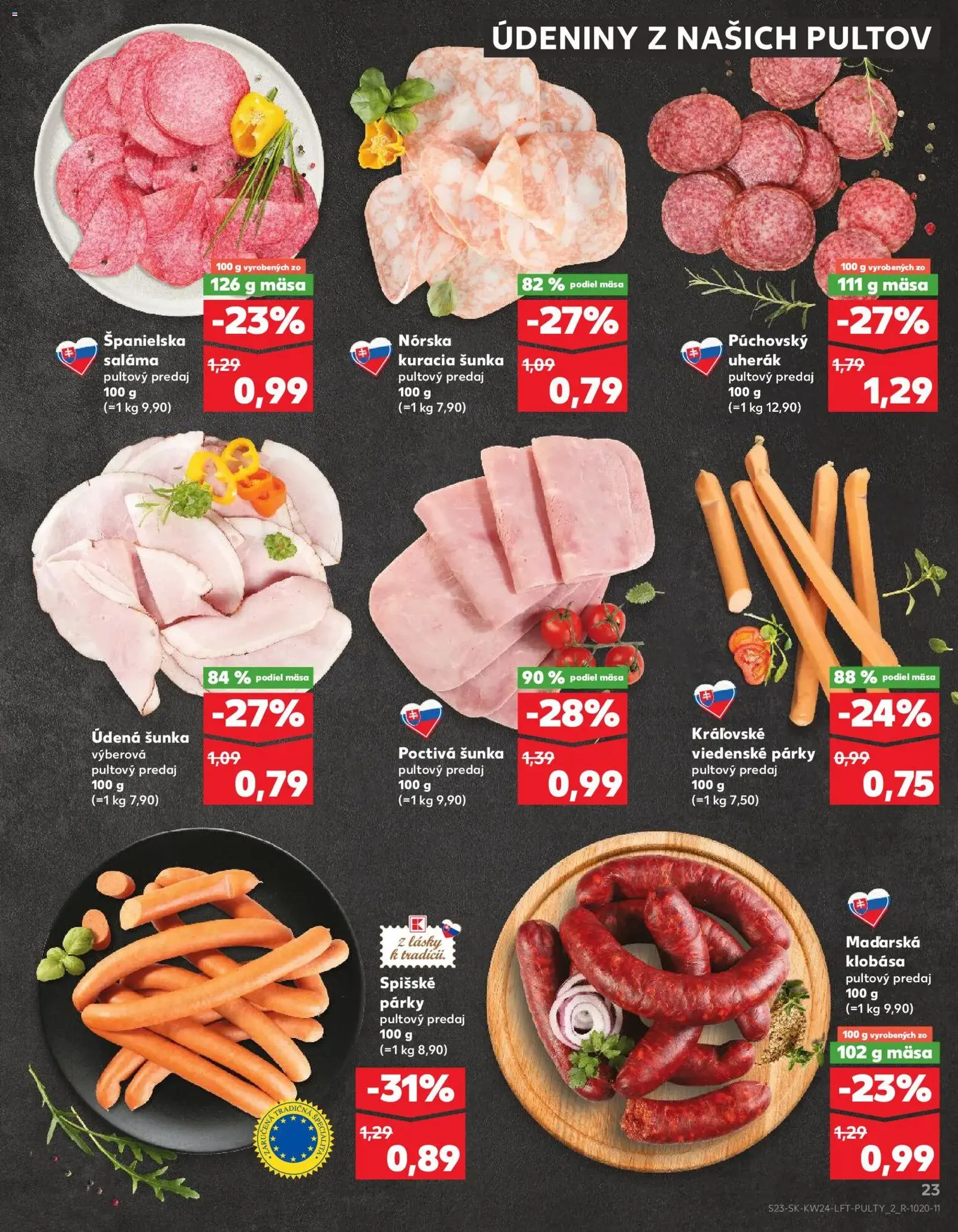 Kaufland leták - platný leták od 11.06.2026 strana 23 z 78