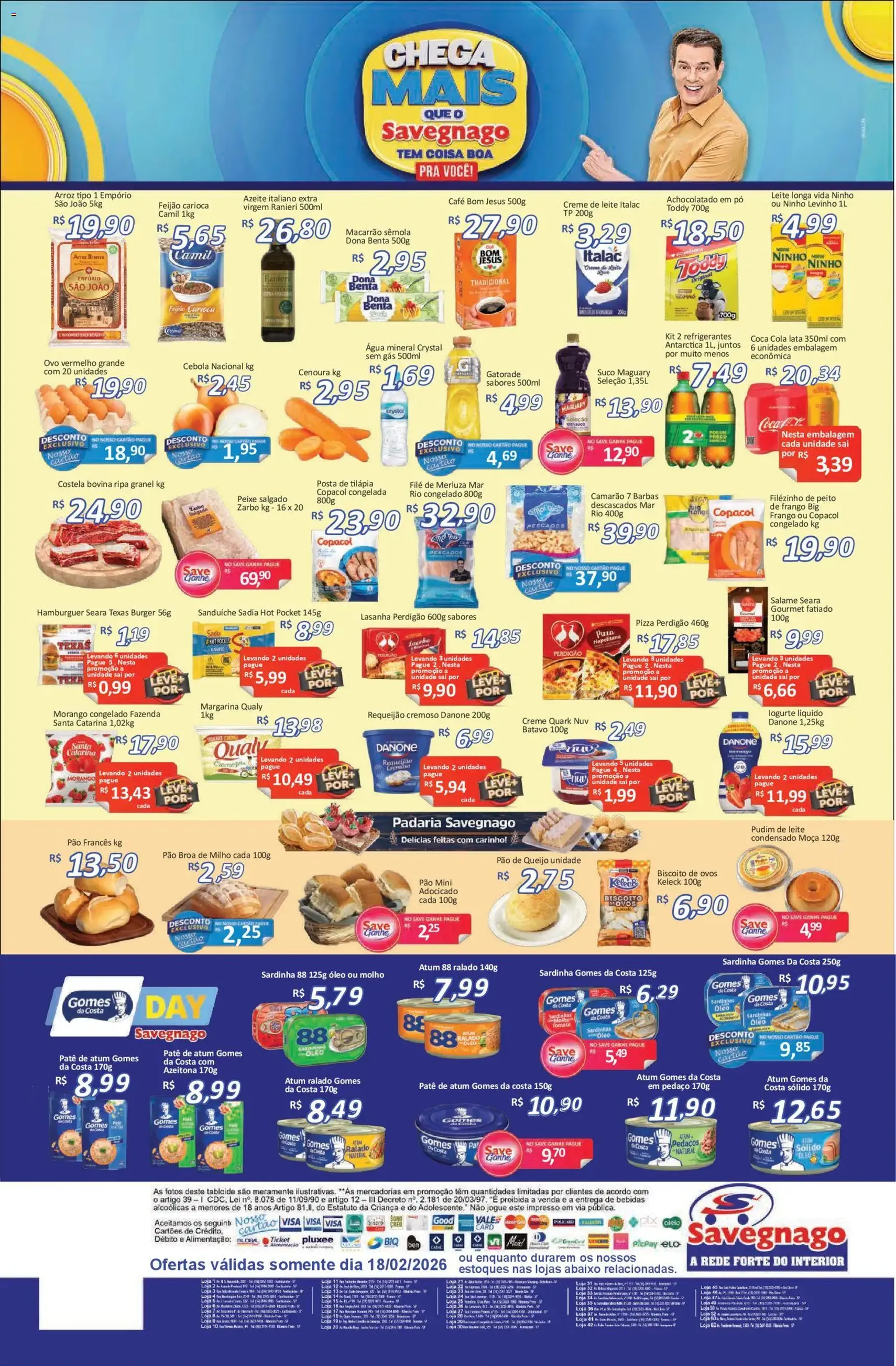 Savegnago - Ofertas da semana - folheto válido a partir de 18/02/2026 página 2 de 2