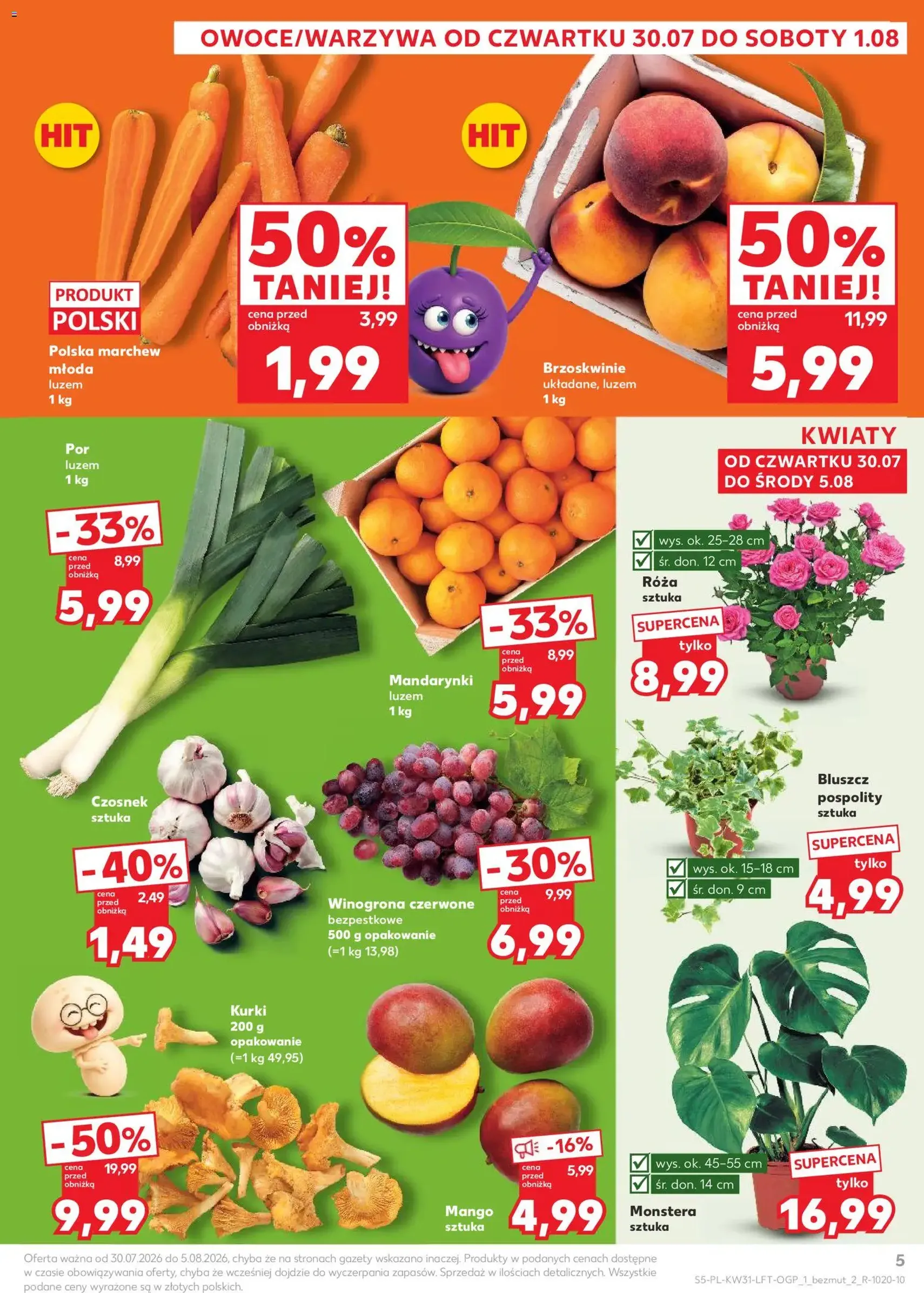 Kaufland gazetka - ważny gazetka od 30.07.2026 strona 5 z 68