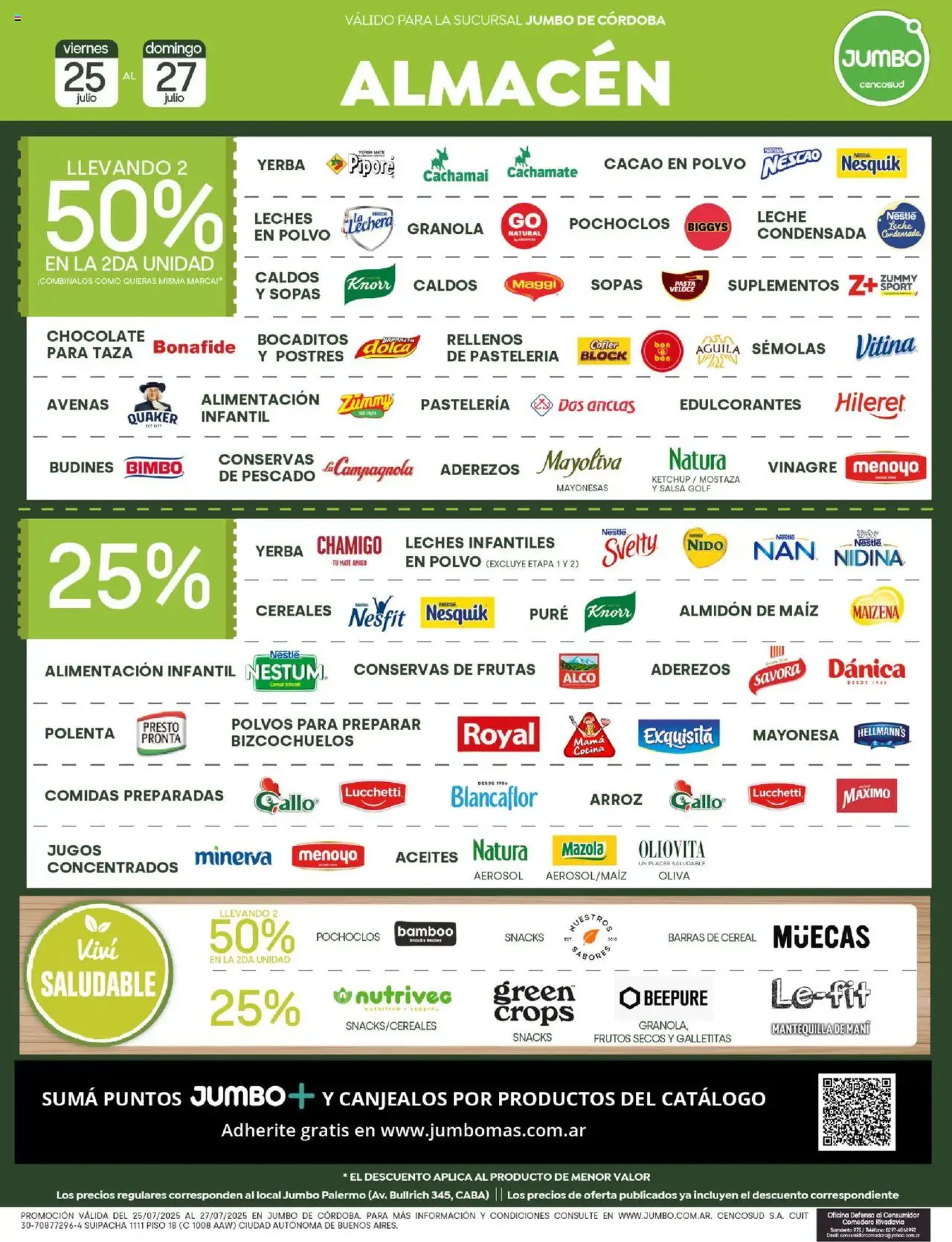 Jumbo - Ofertas - Córdoba - folleto válido desde 25/07/2025 página 4 de 8 Jumbo - Ofertas - Córdoba - folleto válido desde 25/07/2025 página 4 de 8