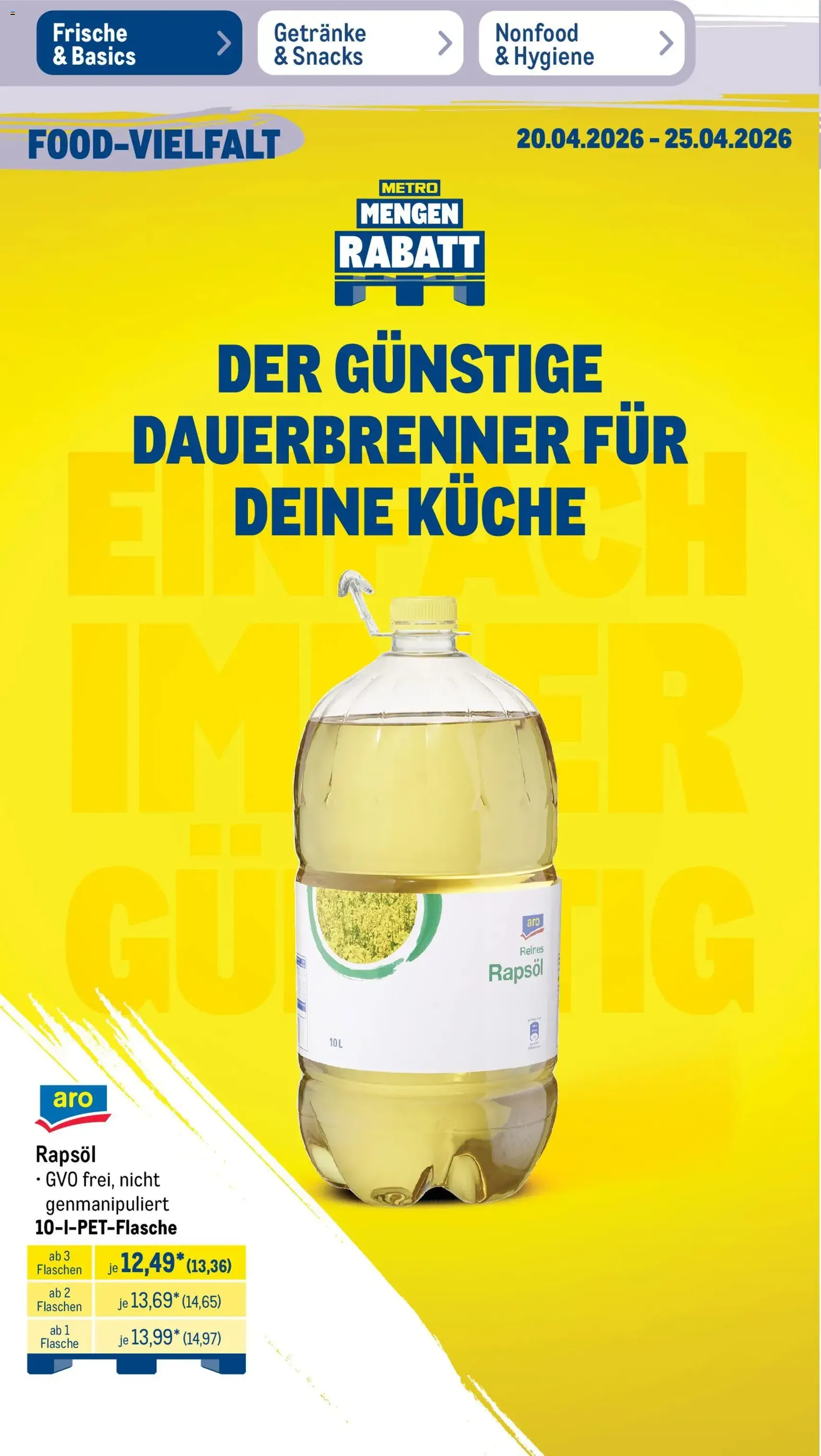 Metro Prospekt - Gültiger Prospekt ab 20.04.2026, Seite 18 von insgesamt 52