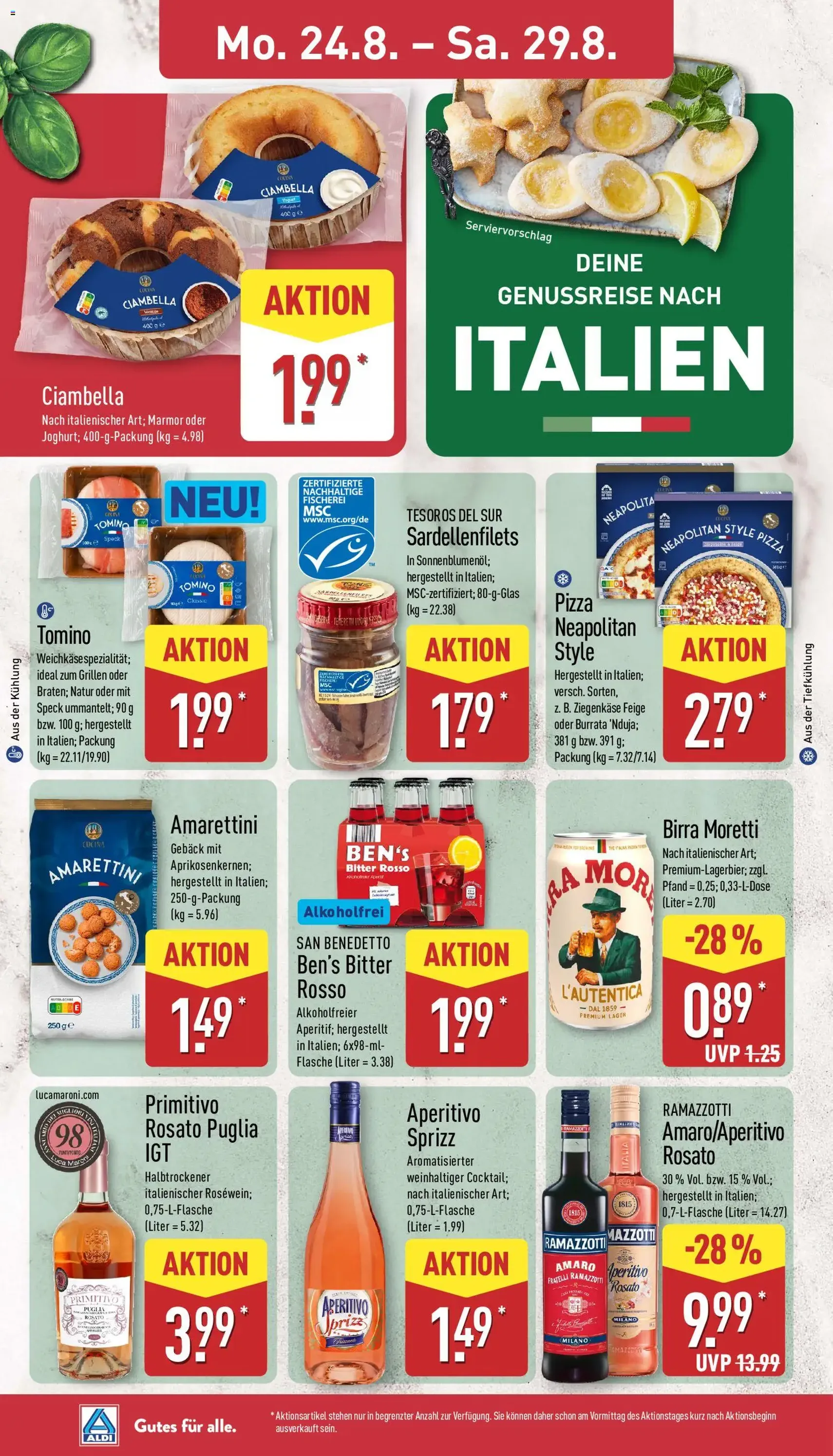 Aldi Prospekt - Gültiger Prospekt ab 24.08.2026, Seite 12 von insgesamt 43
