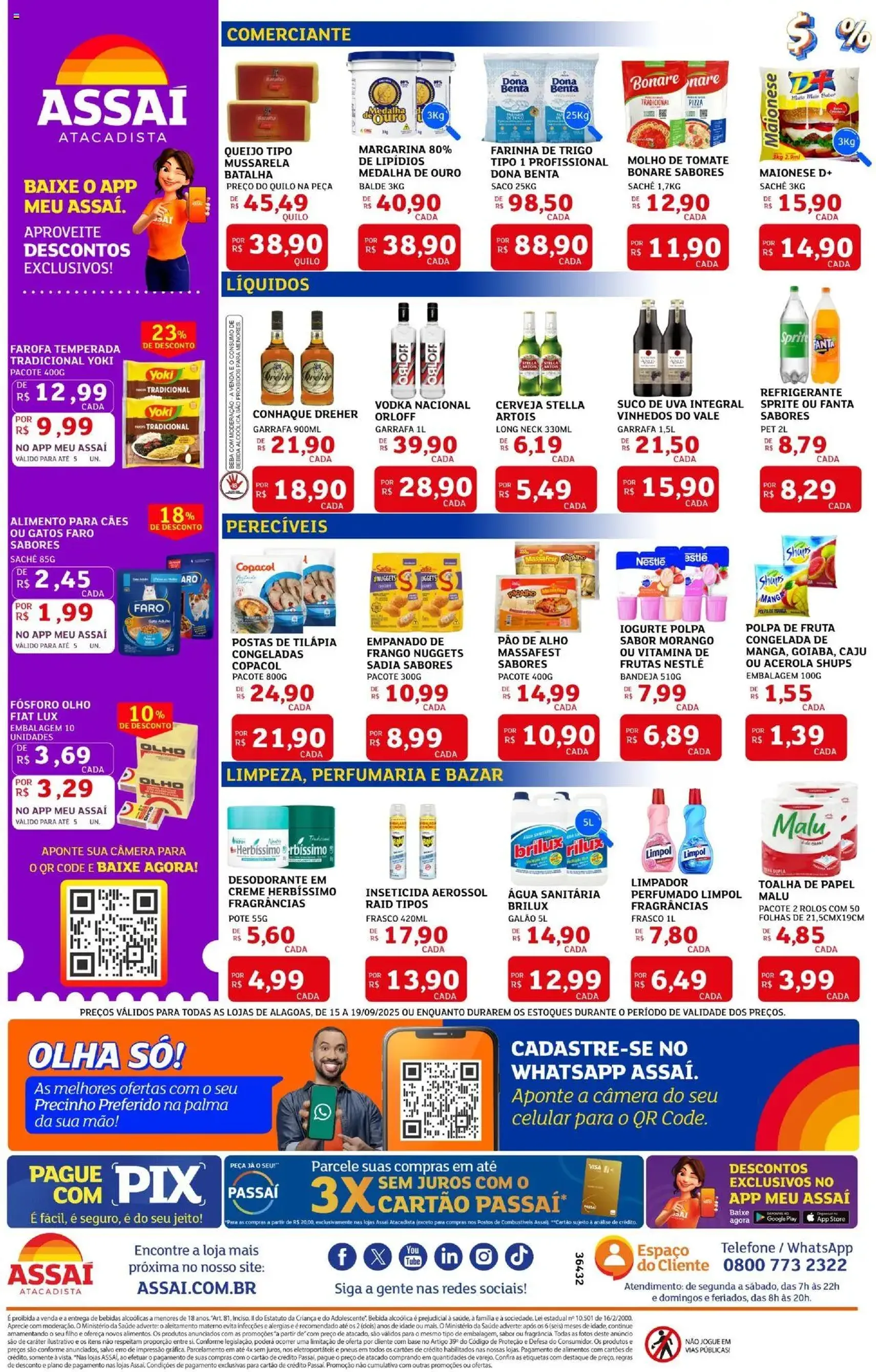 Encarte Assaí Atacadista - folheto válido a partir de 15/09/2025 página 2 de 2