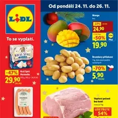 Lidl Black Friday - náhled letáku platný od 24.11.2025