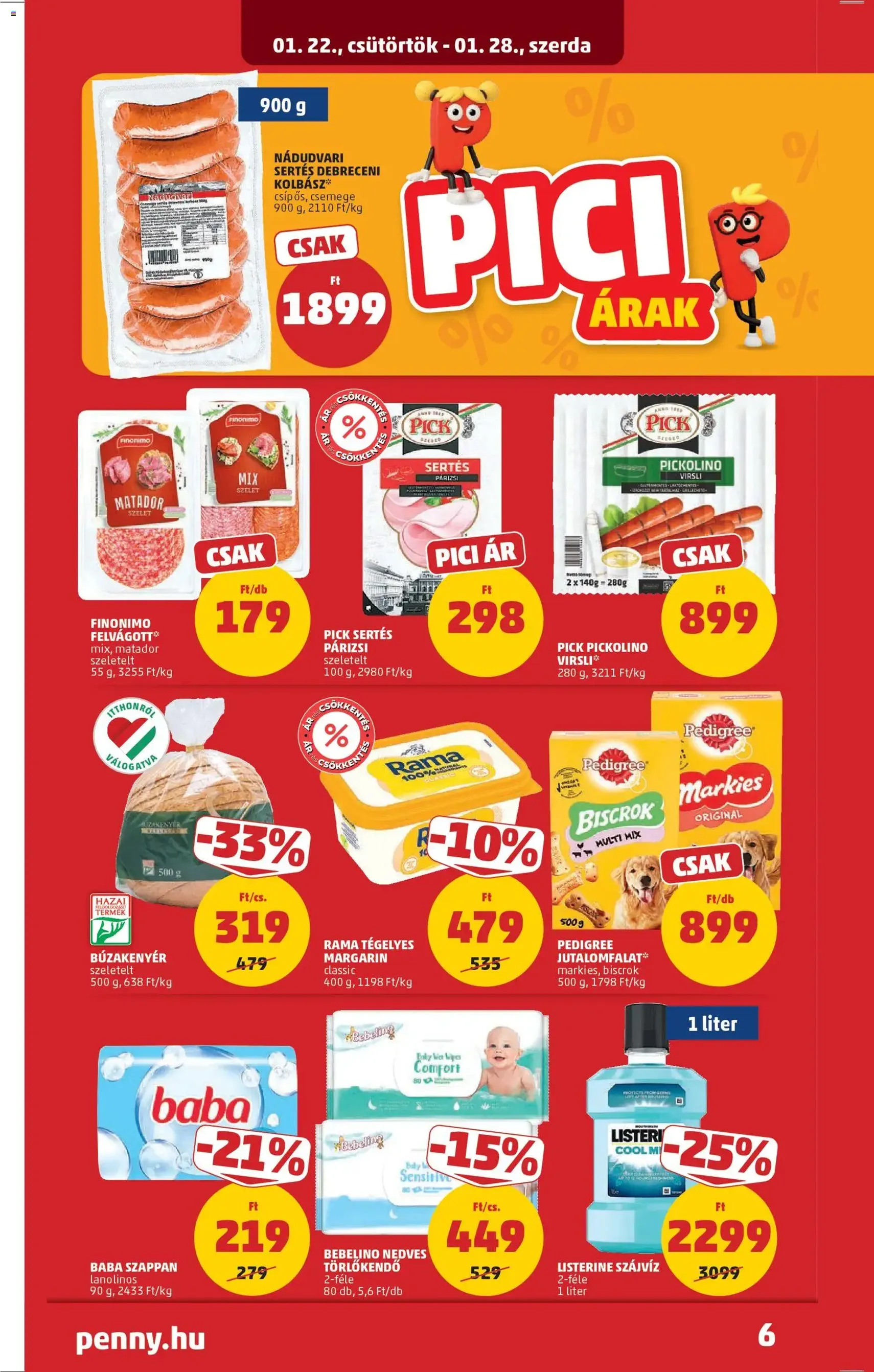 PENNY Akciós újság - 2026.01.22. érvényes szórólap 10 oldal 36 oldalból