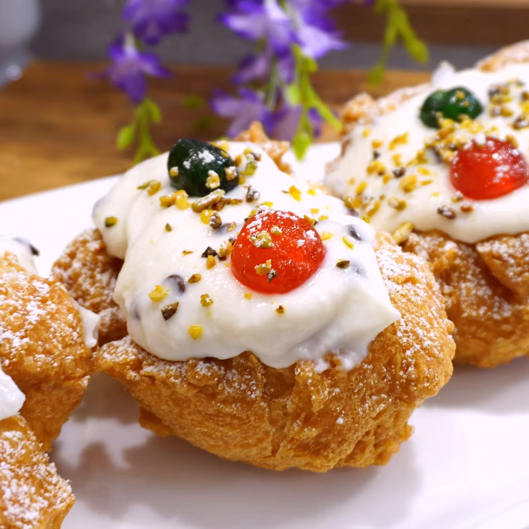 Ricetta sfince siciliane fritte