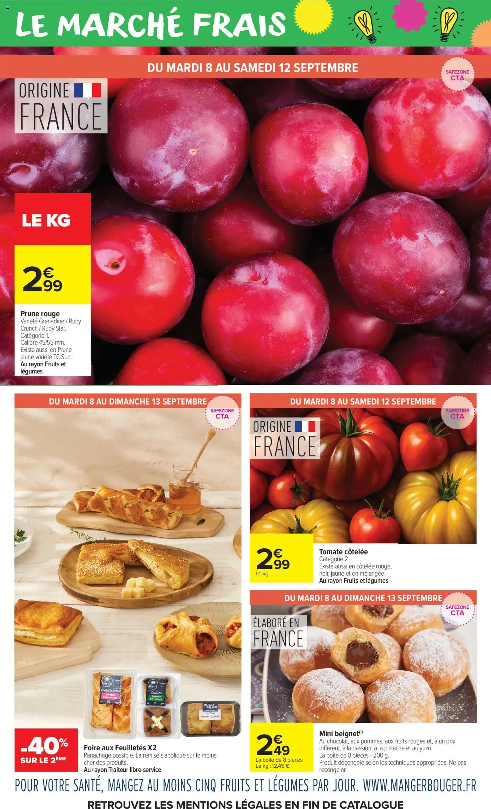 Carrefour Market catalogue - brochure valable à partir du 08/09/2026, page 5 sur 20