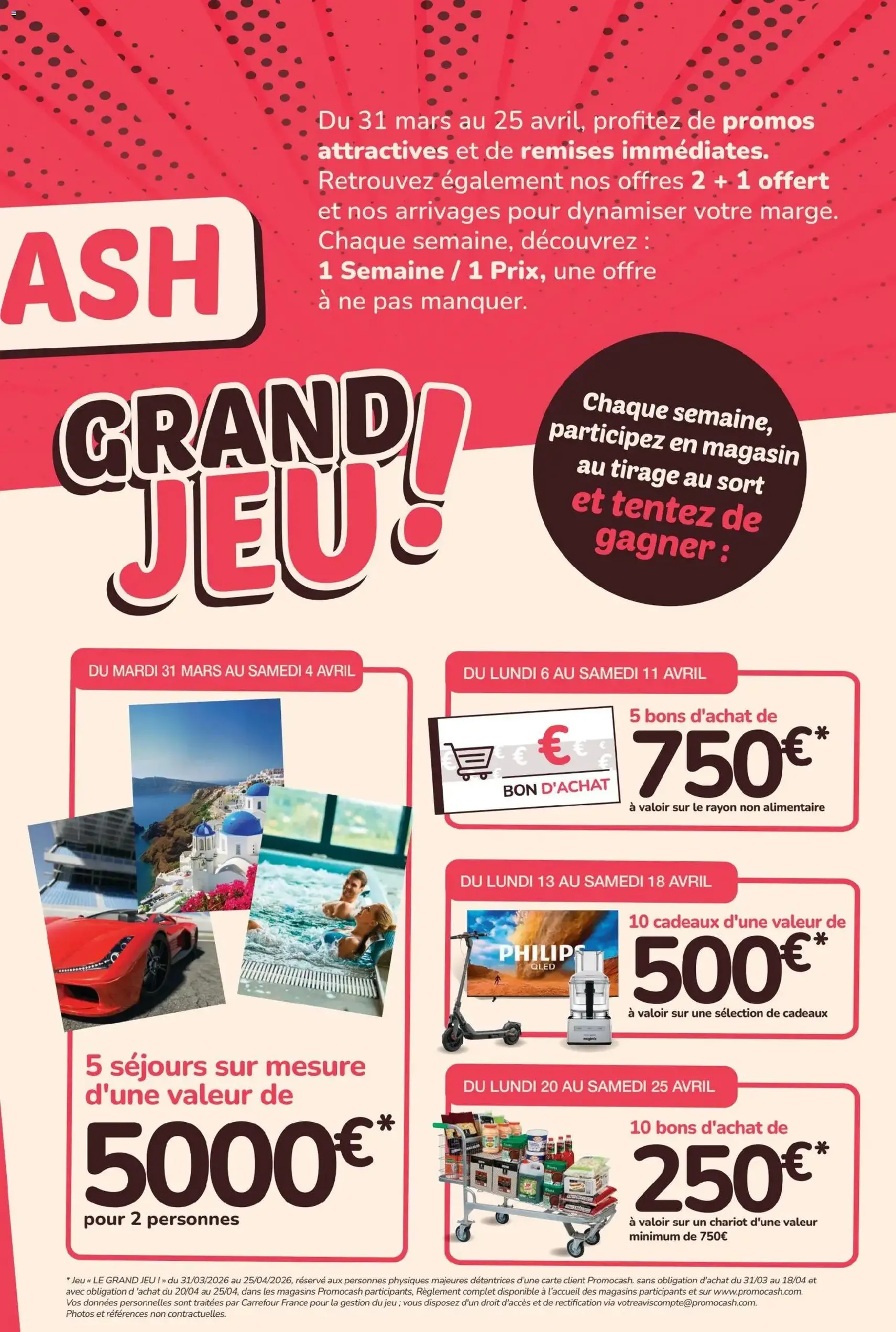 Promocash catalogue - brochure valable à partir du 31/03/2026, page 3 sur 44