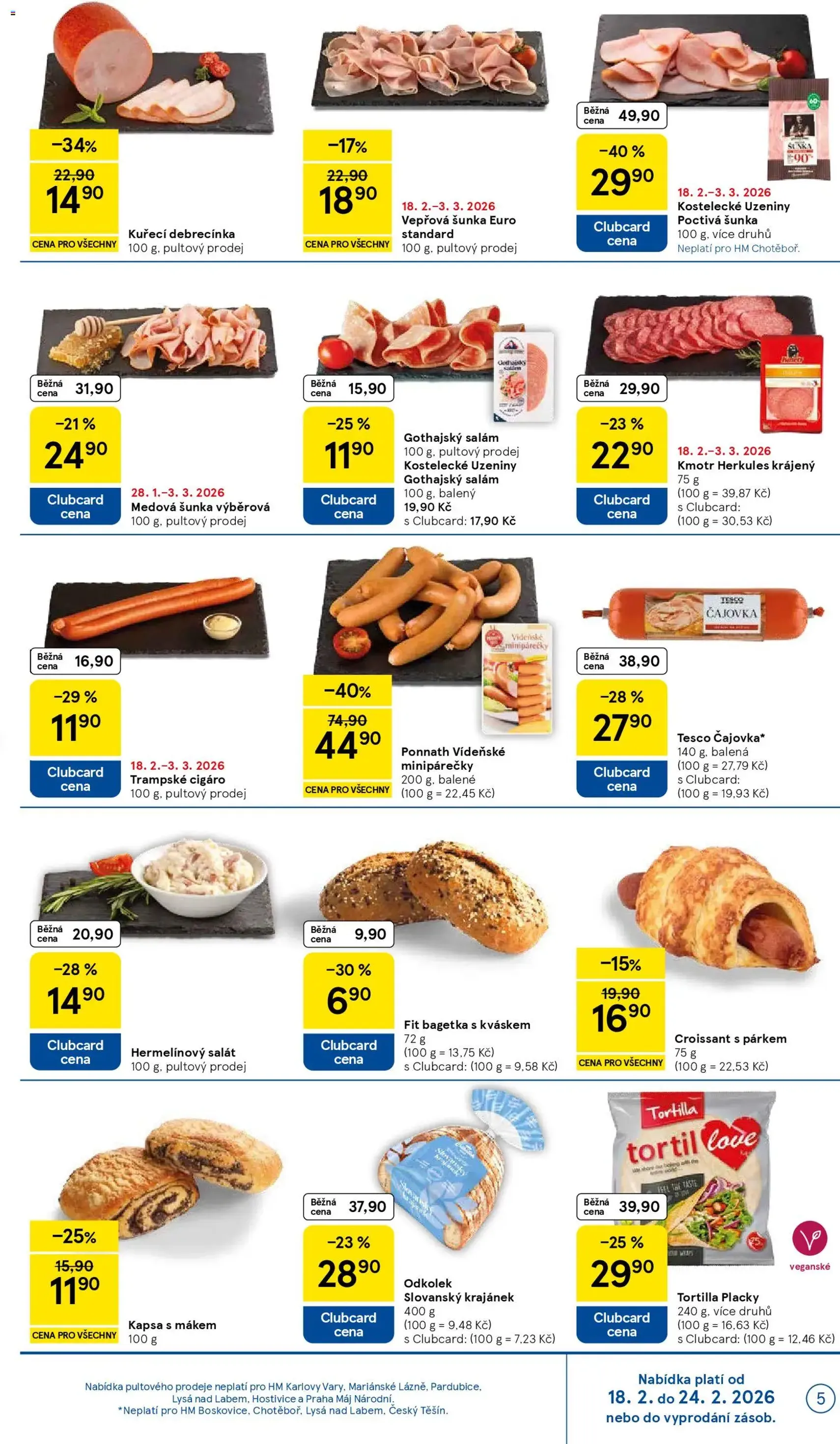 Tesco leták - Hypermarket - platný leták od 18.02.2026 strana 5 z 22