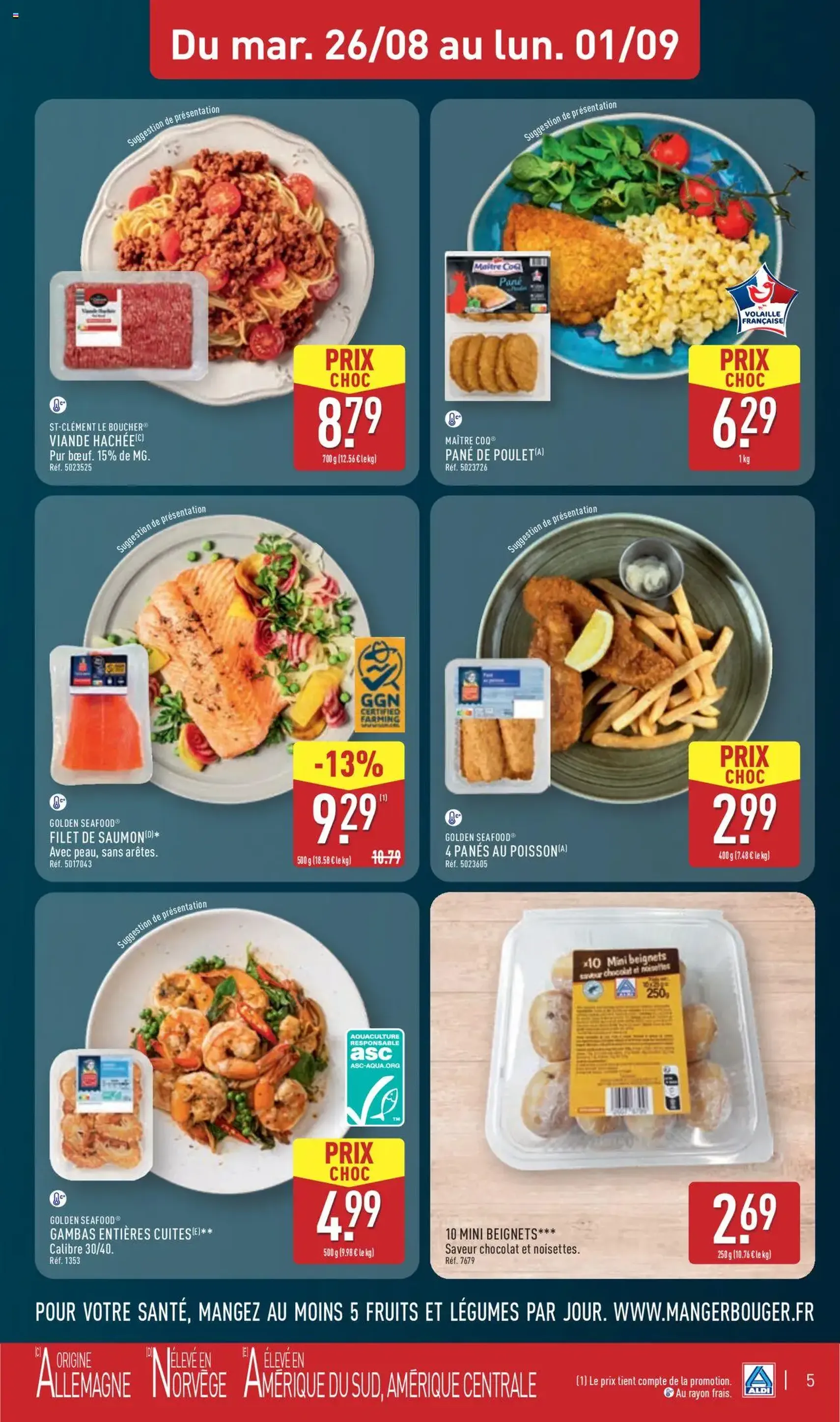 Aldi catalogue semaine 35 - brochure valable à partir du 26/08/2025, page 8 sur 55