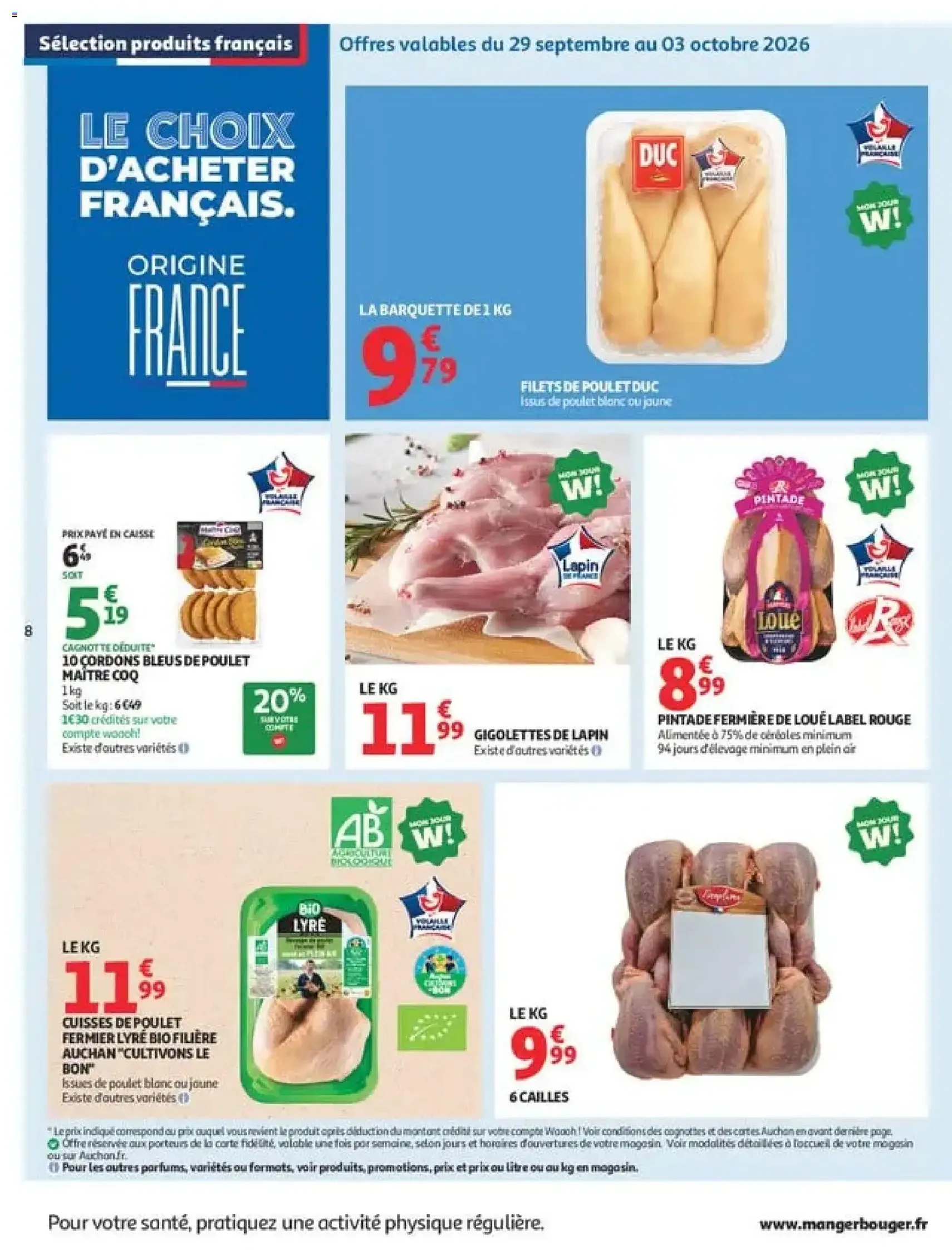 Auchan catalogue - brochure valable à partir du 29/09/2026, page 10 sur 60