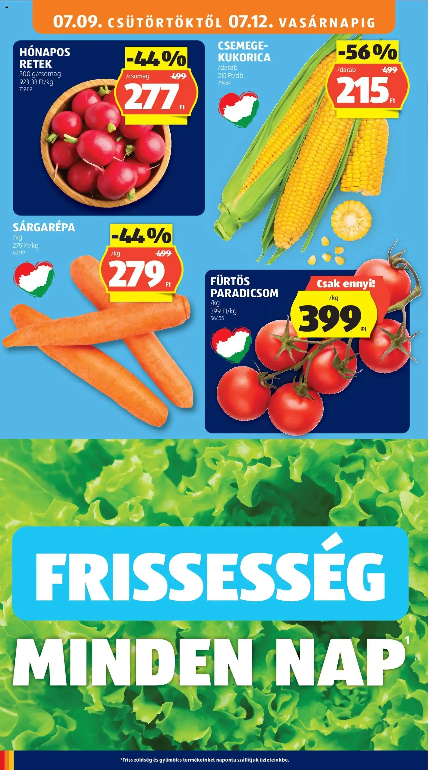 Aldi akciós újság - 2026.07.09. érvényes szórólap 10 oldal 56 oldalból