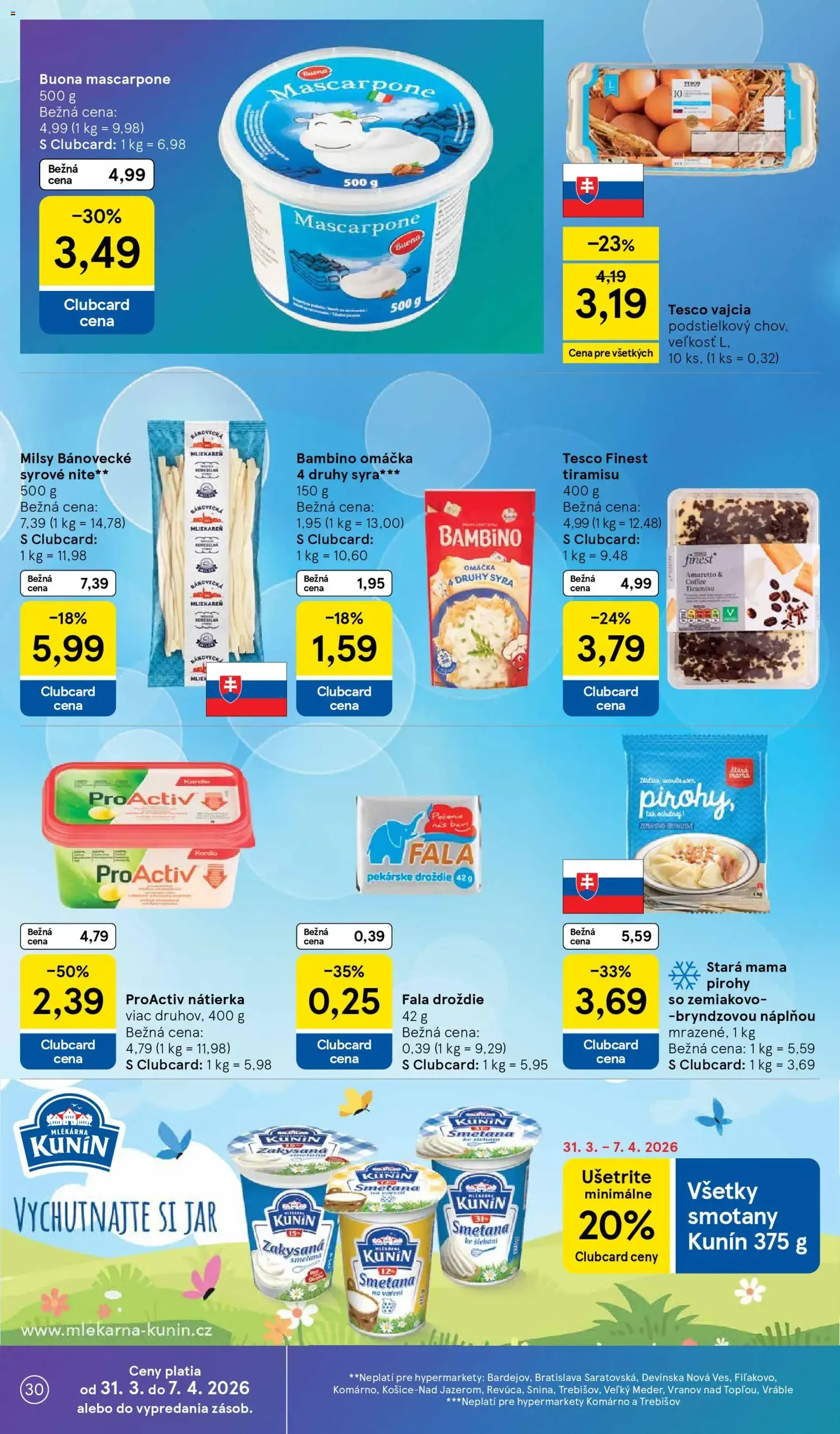 Tesco Hypermarket - leták - platný leták od 31.03.2026 strana 30 z 45
