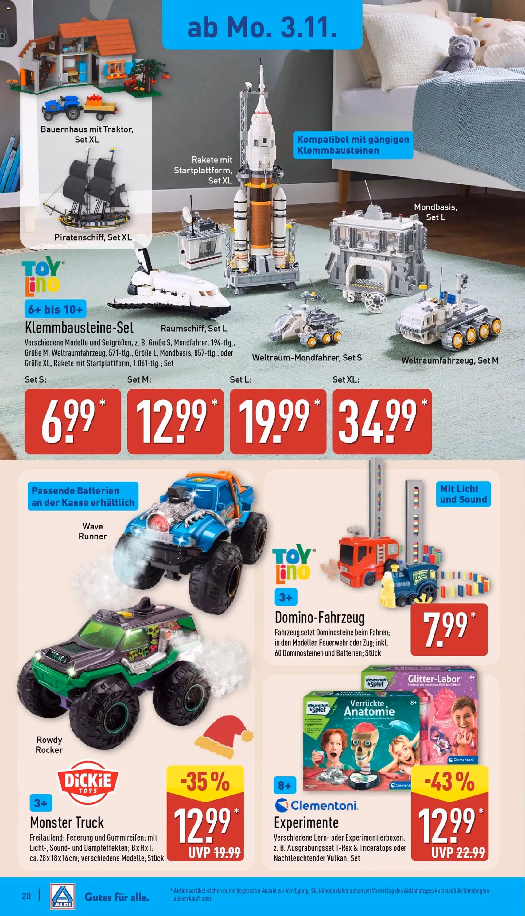 Aldi Prospekt - Gültiger Prospekt ab 03.11.2025, Seite 20 von insgesamt 48 Aldi Prospekt - Gültiger Prospekt ab 03.11.2025, Seite 20 von insgesamt 48