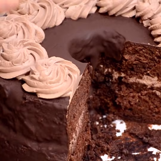 Anteprima ricetta Chiffon cake al cioccolato