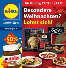Lidl - Prospekt - Prospekt Vorschau gültig ab 24.11.2025