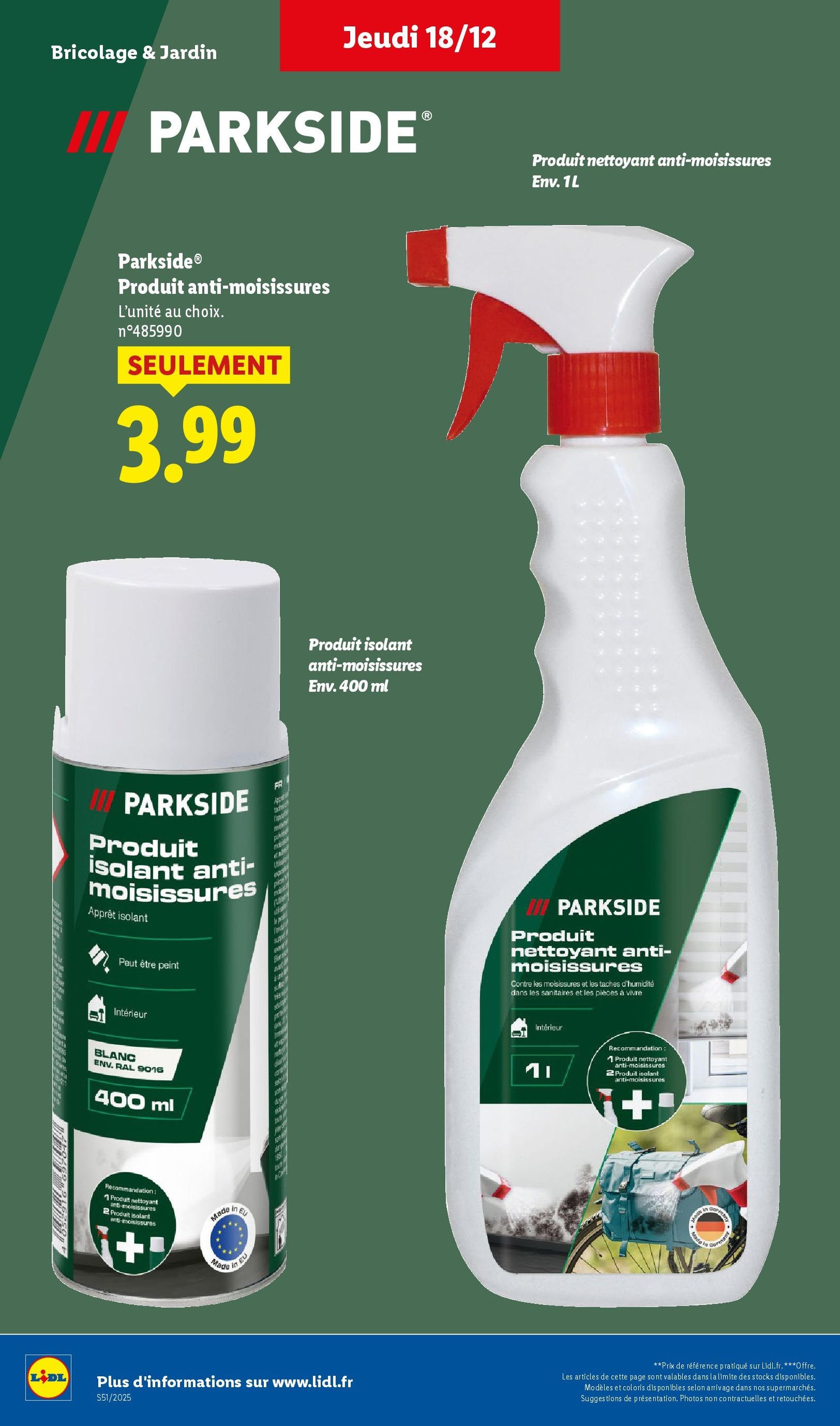 LIDL catalogue semaine 51 - brochure valable à partir du 18/12/2025, page 52 sur 87