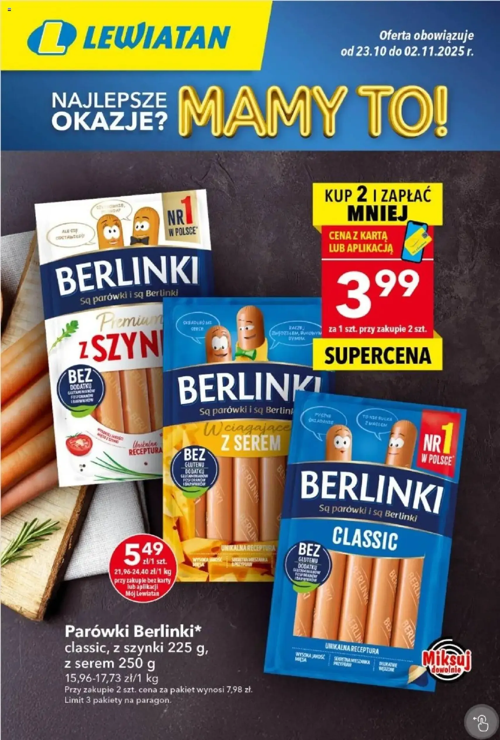 Lewiatan gazetka - ważny gazetka od 23.10.2025 strona 1 z 16 Lewiatan gazetka - ważny gazetka od 23.10.2025 strona 1 z 16