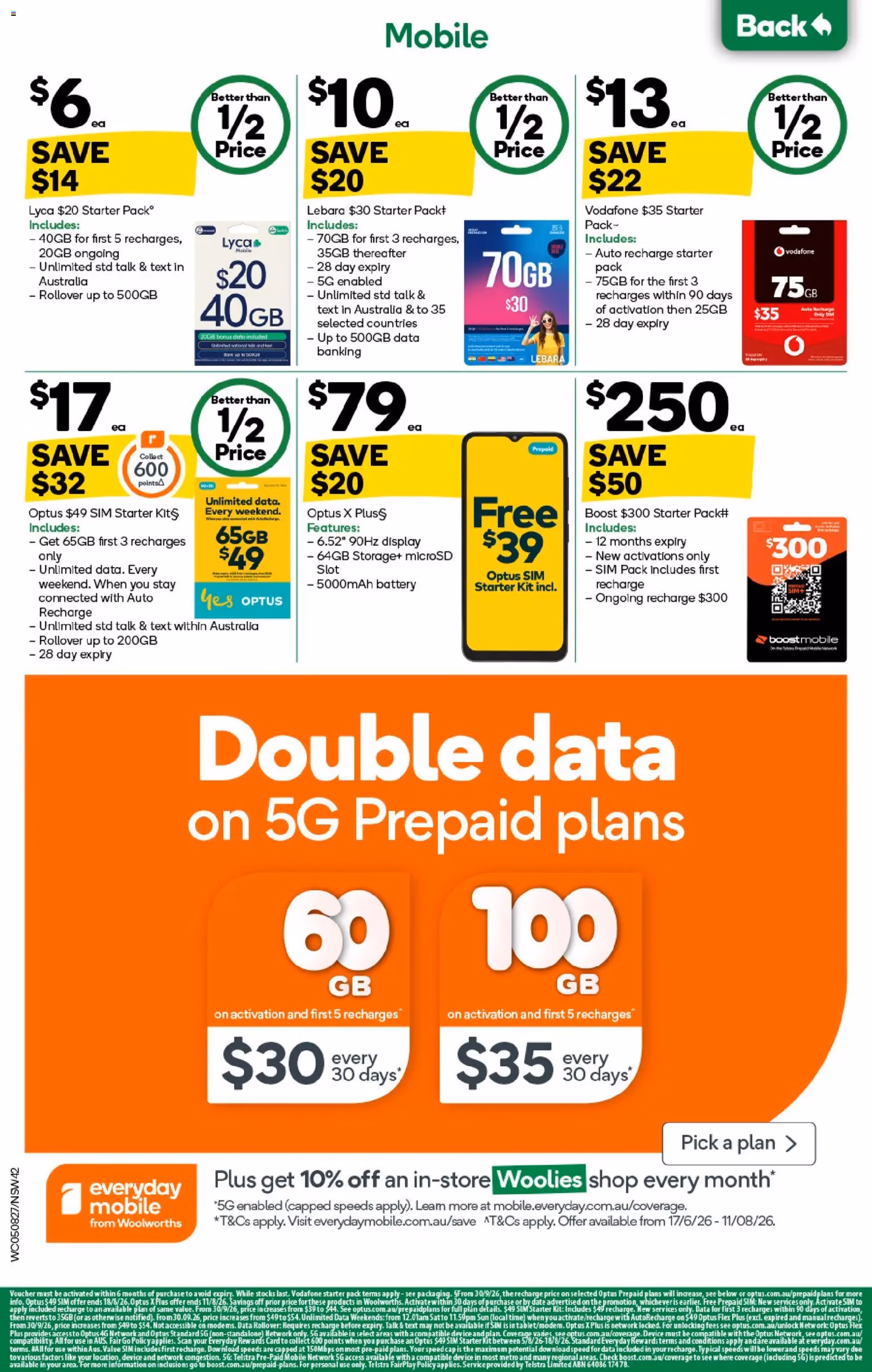 Woolworths catalogue - valid flyer from 05/08/2026, page 42 of 46