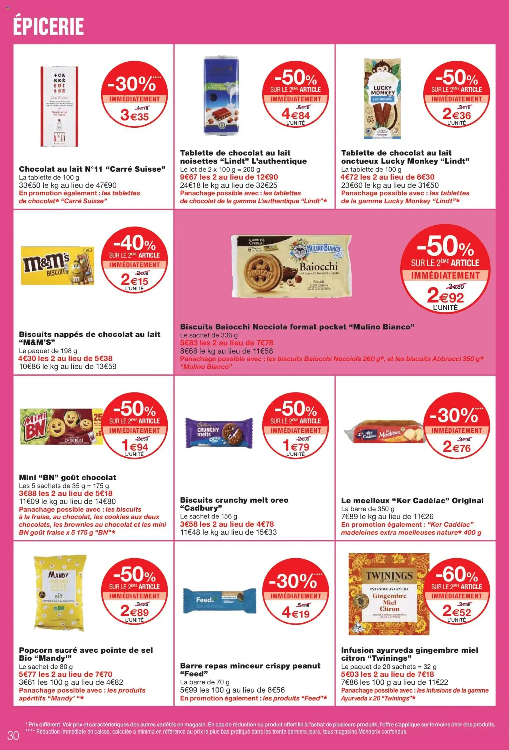 Monoprix catalogue - brochure valable à partir du 21/04/2026, page 30 sur 48