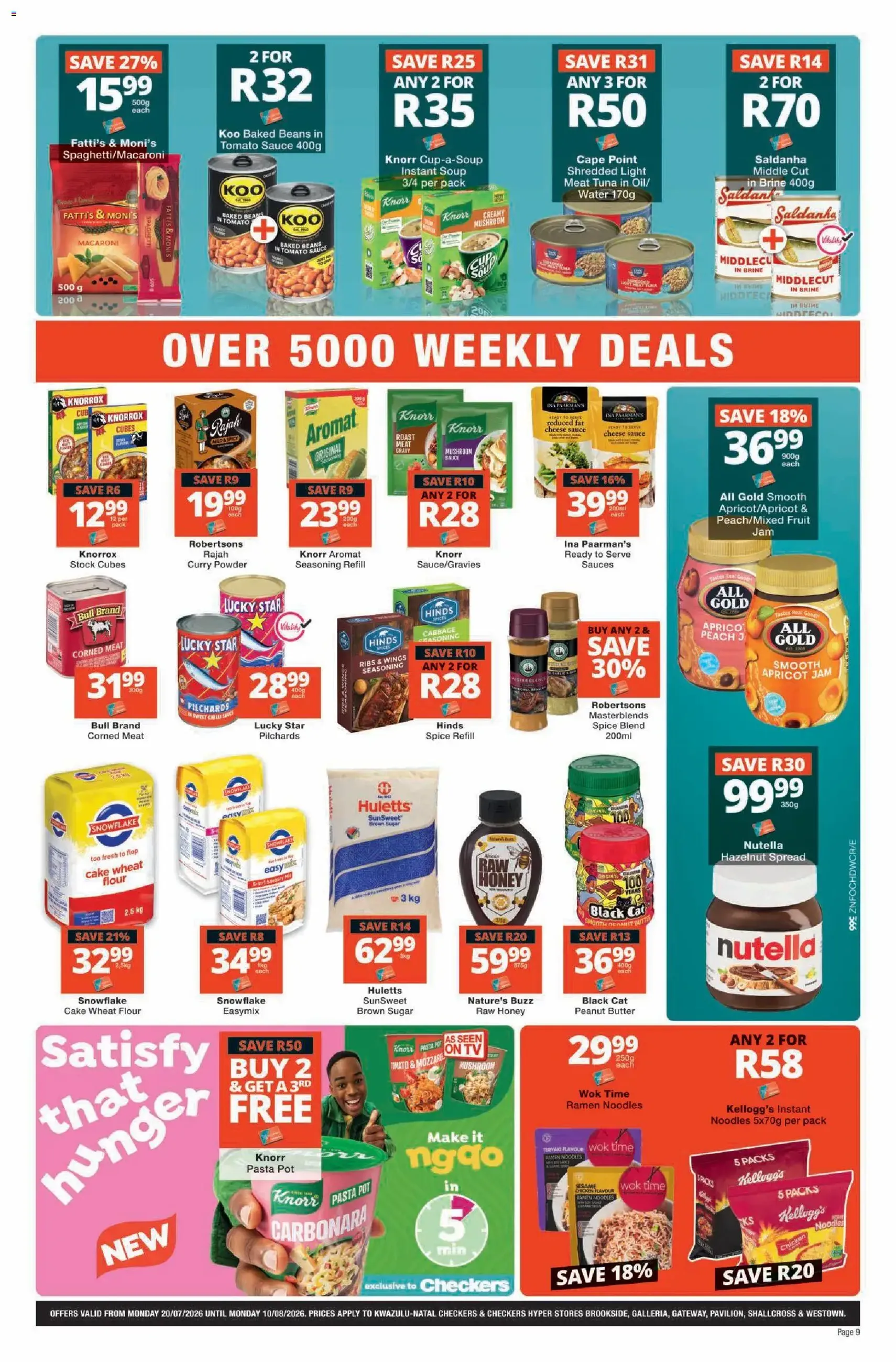 Checkers Specials - valid flyer from 20/07/2026, page 9 of 16