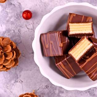 Previsualización de la receta Baumkuchenspitzen para Navidad