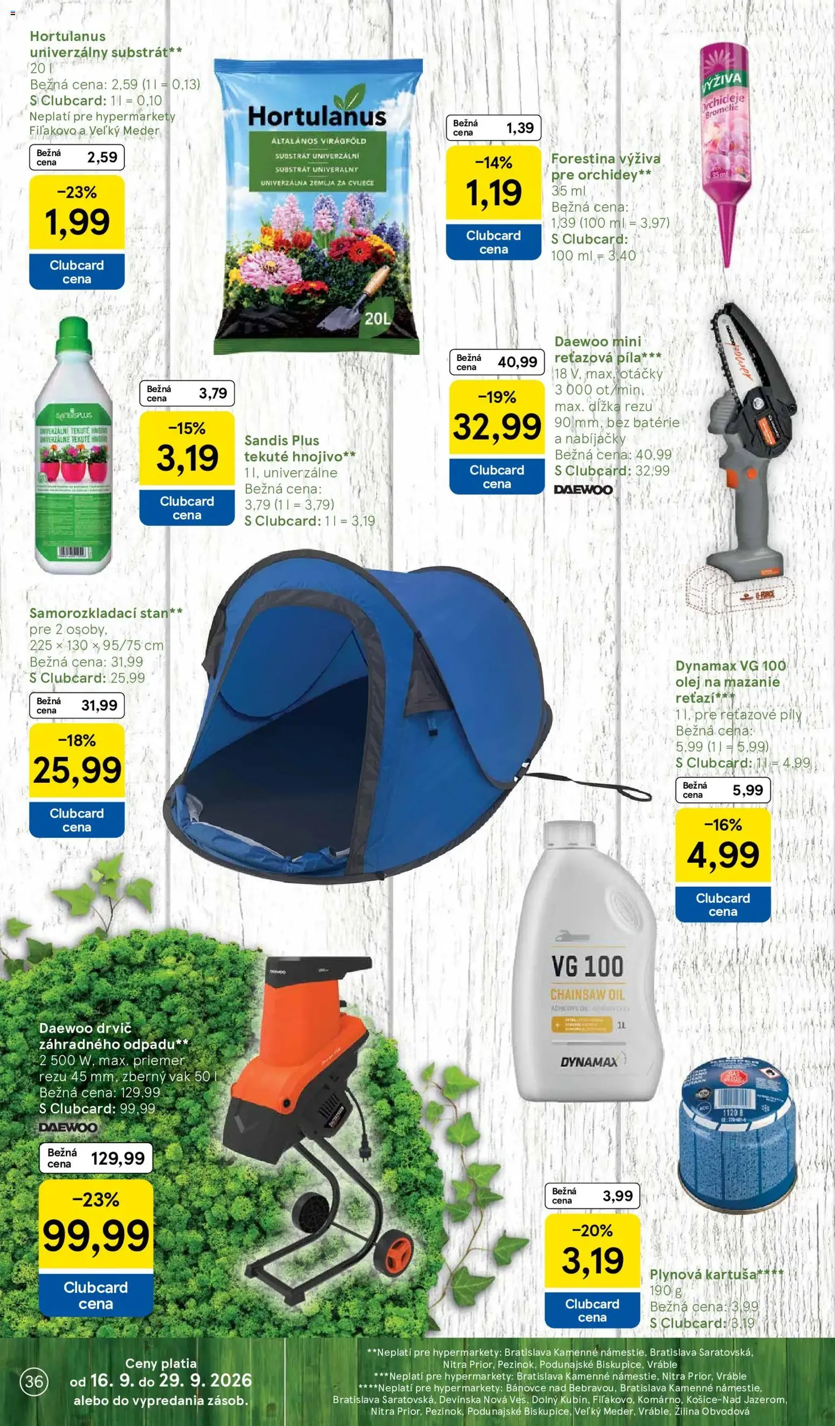 Tesco Hypermarket - leták - platný leták od 16.09.2026 strana 36 z 42