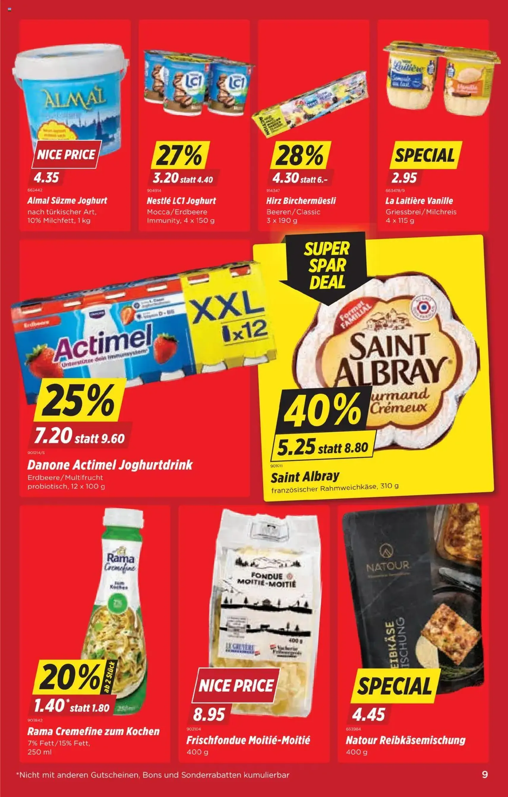 Denner Aktionen - Gültiger Prospekt ab 14.10.2025, Seite 9 von insgesamt 24 Denner Aktionen - Gültiger Prospekt ab 14.10.2025, Seite 9 von insgesamt 24
