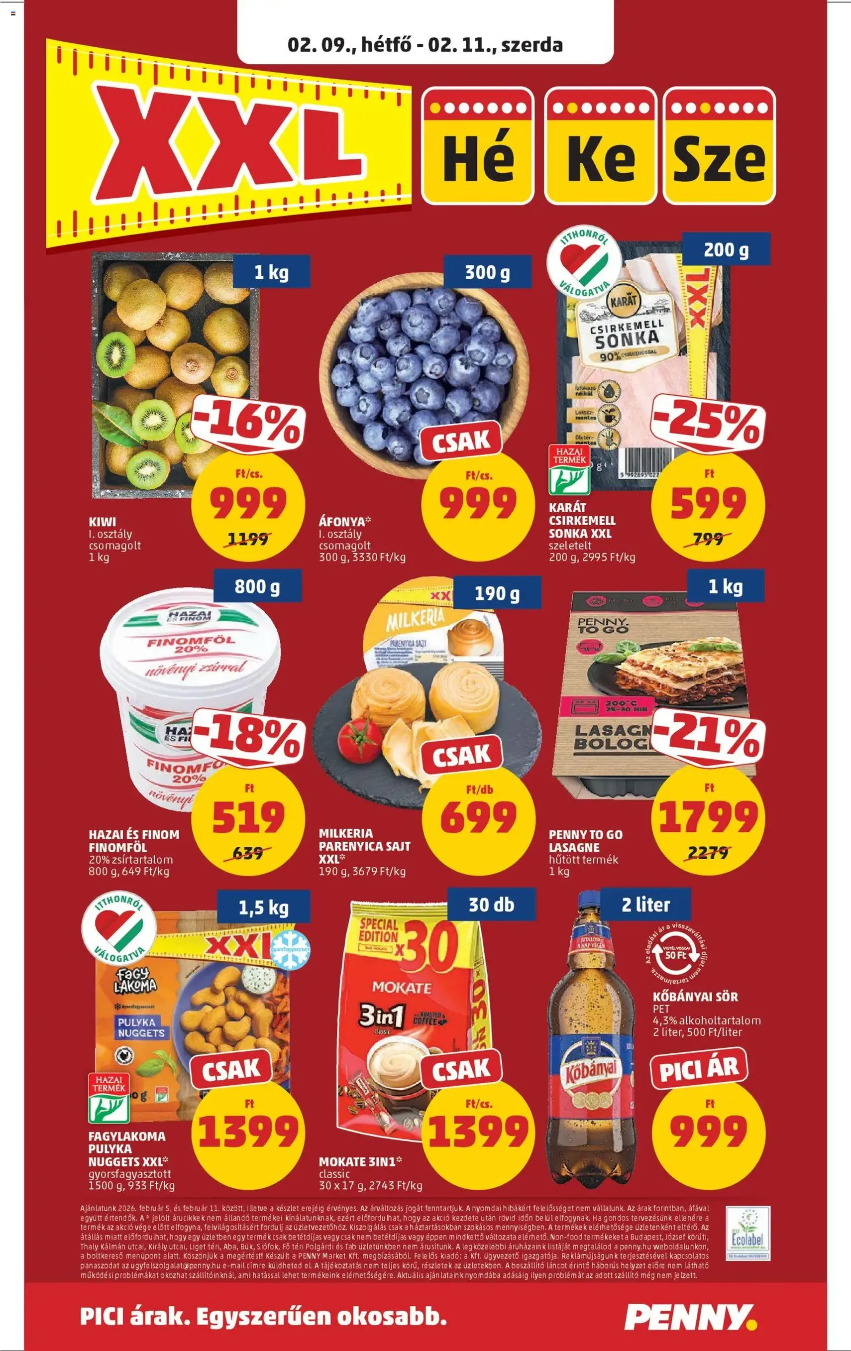 PENNY Akciós újság - 2026.02.05. érvényes szórólap 26 oldal 39 oldalból