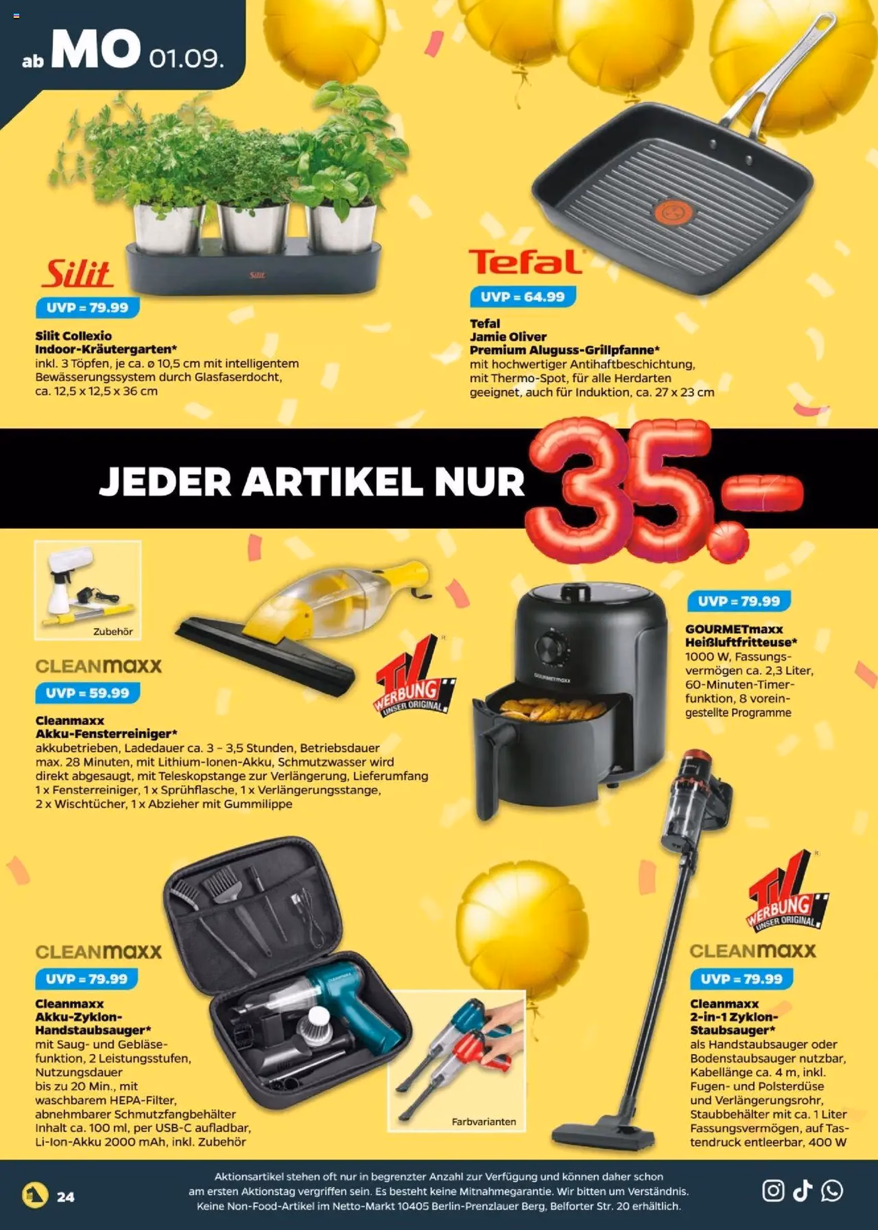 Netto Prospekt - Gültiger Prospekt ab 01.09.2025, Seite 24 von insgesamt 50 Netto Prospekt - Gültiger Prospekt ab 01.09.2025, Seite 24 von insgesamt 50