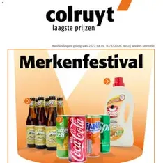 Colruyt folder - voorvertoning van de folder geldig vanaf 25/02/2026