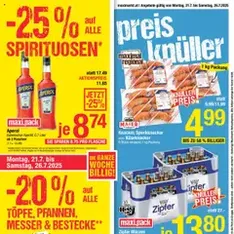 Maximarkt Flugblatt - Prospekt Vorschau gültig ab 21.07.2025