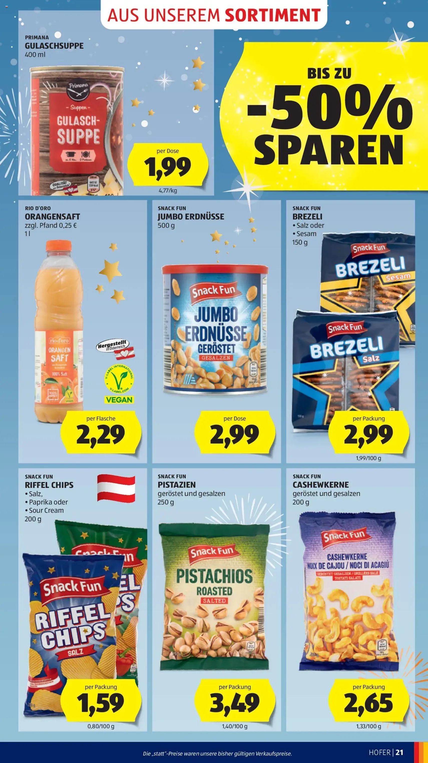 Hofer Flugblatt - Gültiger Prospekt ab 19.12.2025, Seite 27 von insgesamt 41