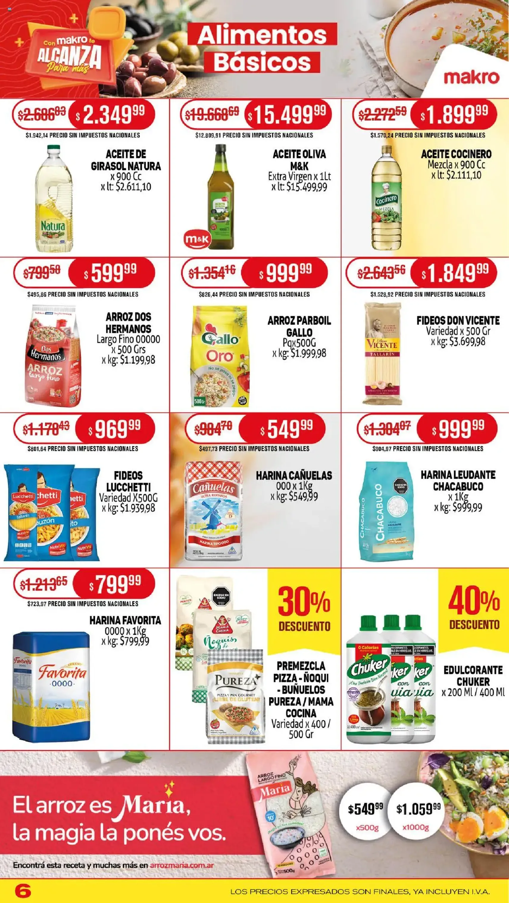 Makro ofertas - folleto válido desde 21/08/2025 página 6 de 20 Makro ofertas - folleto válido desde 21/08/2025 página 6 de 20