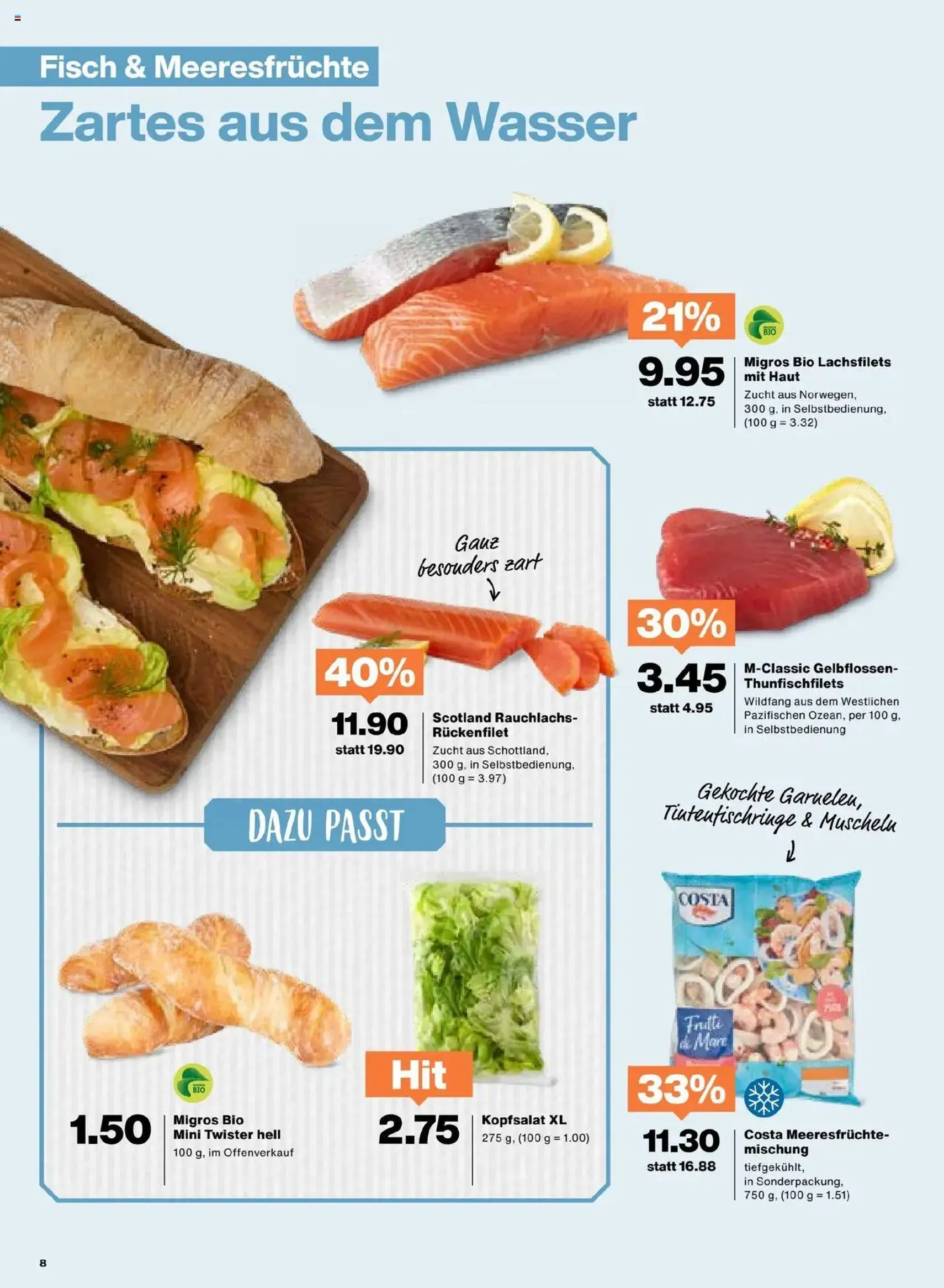 Migros Aktionen - Gültiger Prospekt ab 26.08.2025, Seite 8 von insgesamt 20 Migros Aktionen - Gültiger Prospekt ab 26.08.2025, Seite 8 von insgesamt 20