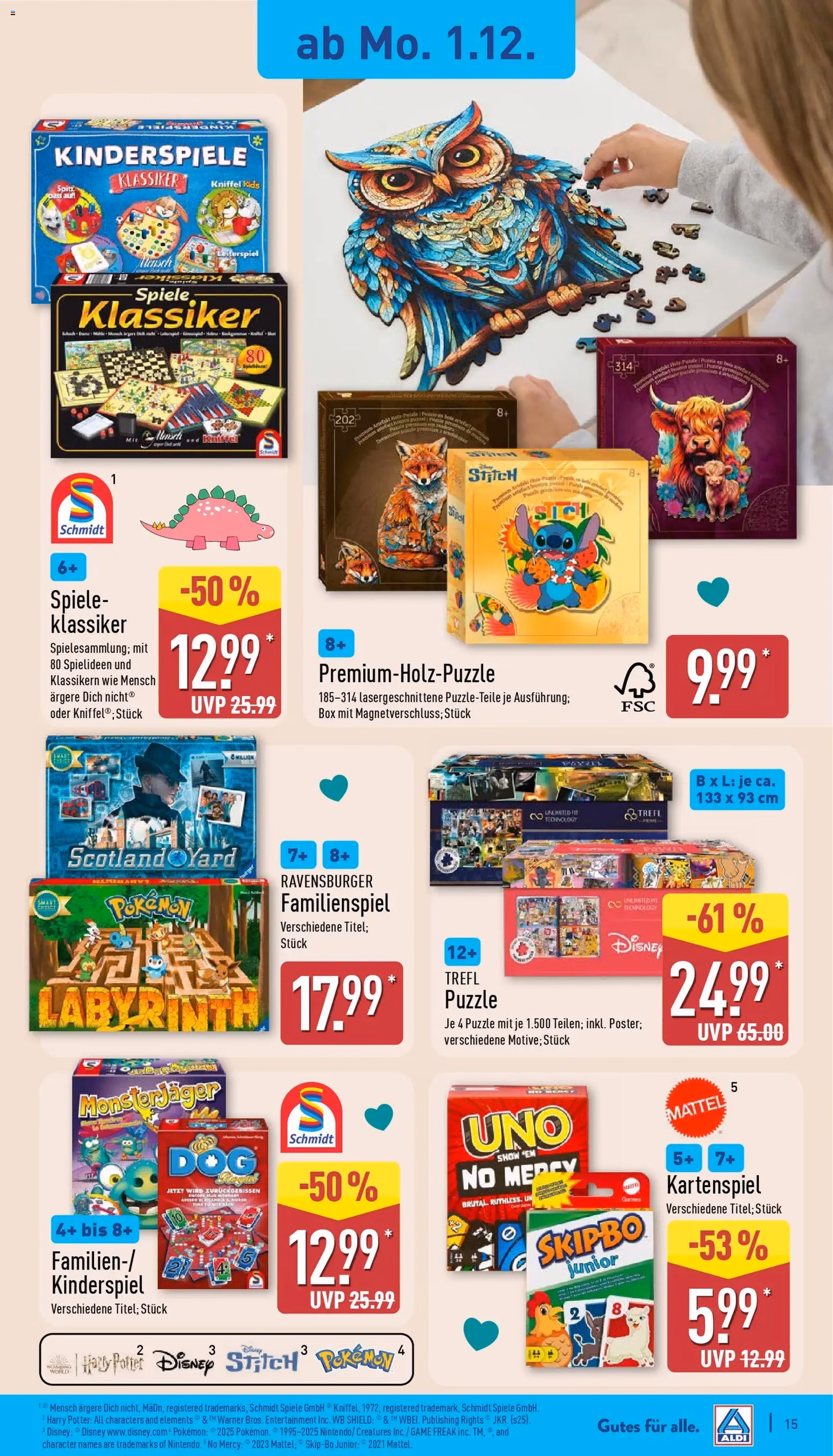 Aldi Prospekt - Gültiger Prospekt ab 01.12.2025, Seite 15 von insgesamt 45