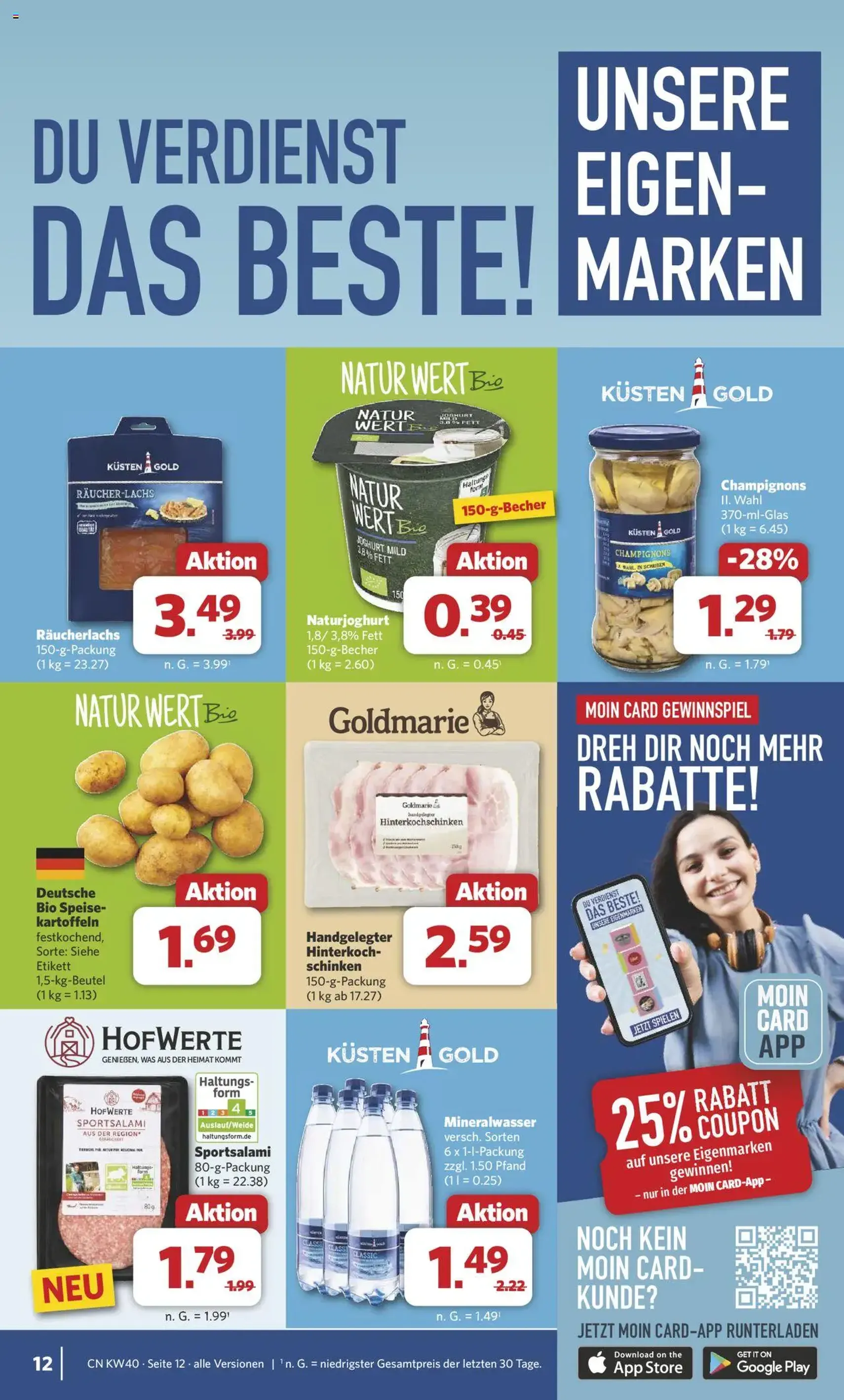 Combi Prospekt - Gültiger Prospekt ab 29.09.2025, Seite 12 von insgesamt 33