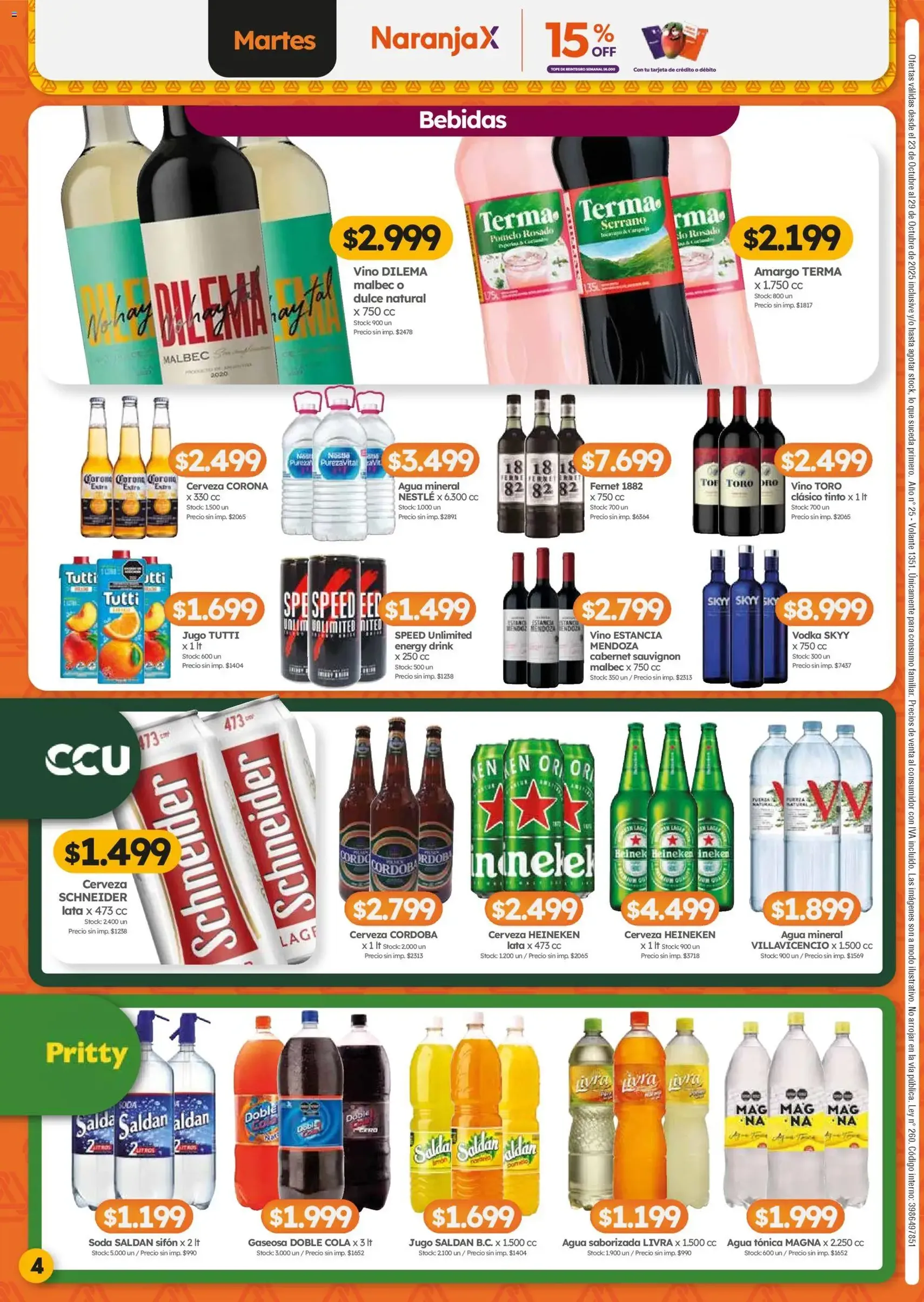 Cordiez ofertas - folleto válido desde 23/10/2025 página 4 de 8 Cordiez ofertas - folleto válido desde 23/10/2025 página 4 de 8