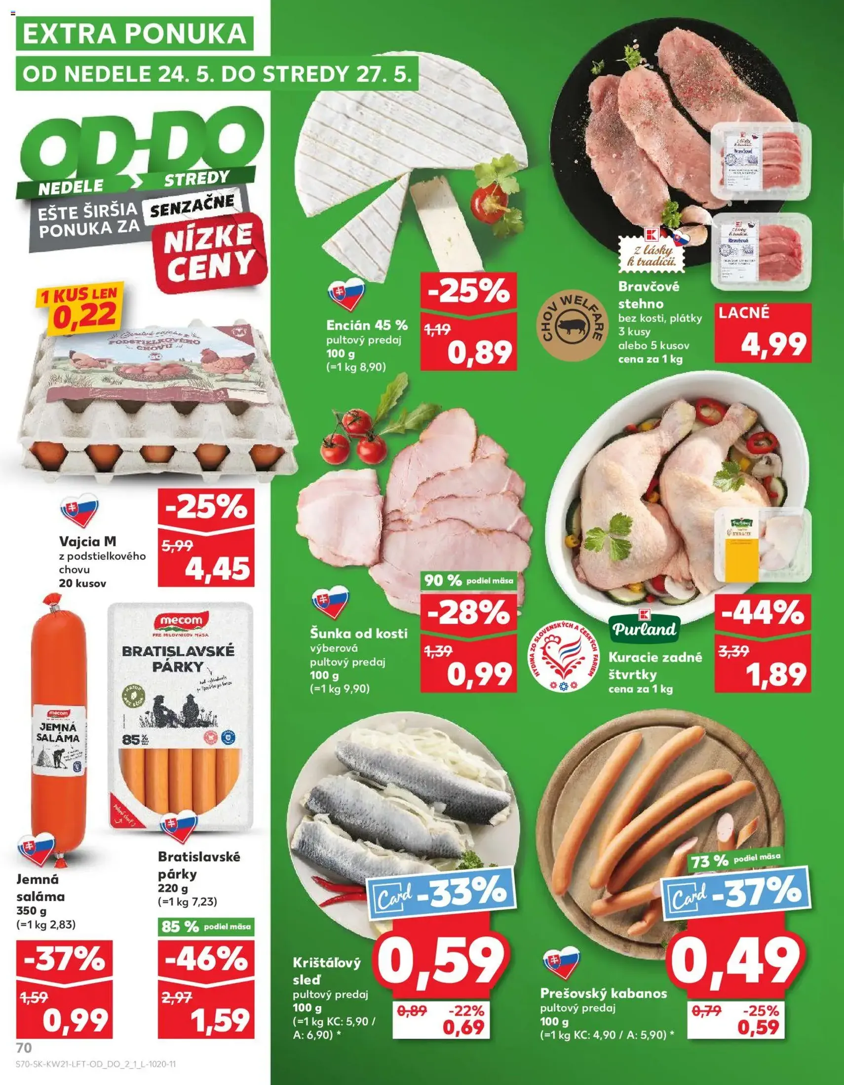 Kaufland SK akciós újság - 2026.05.21. érvényes szórólap 70 oldal 74 oldalból