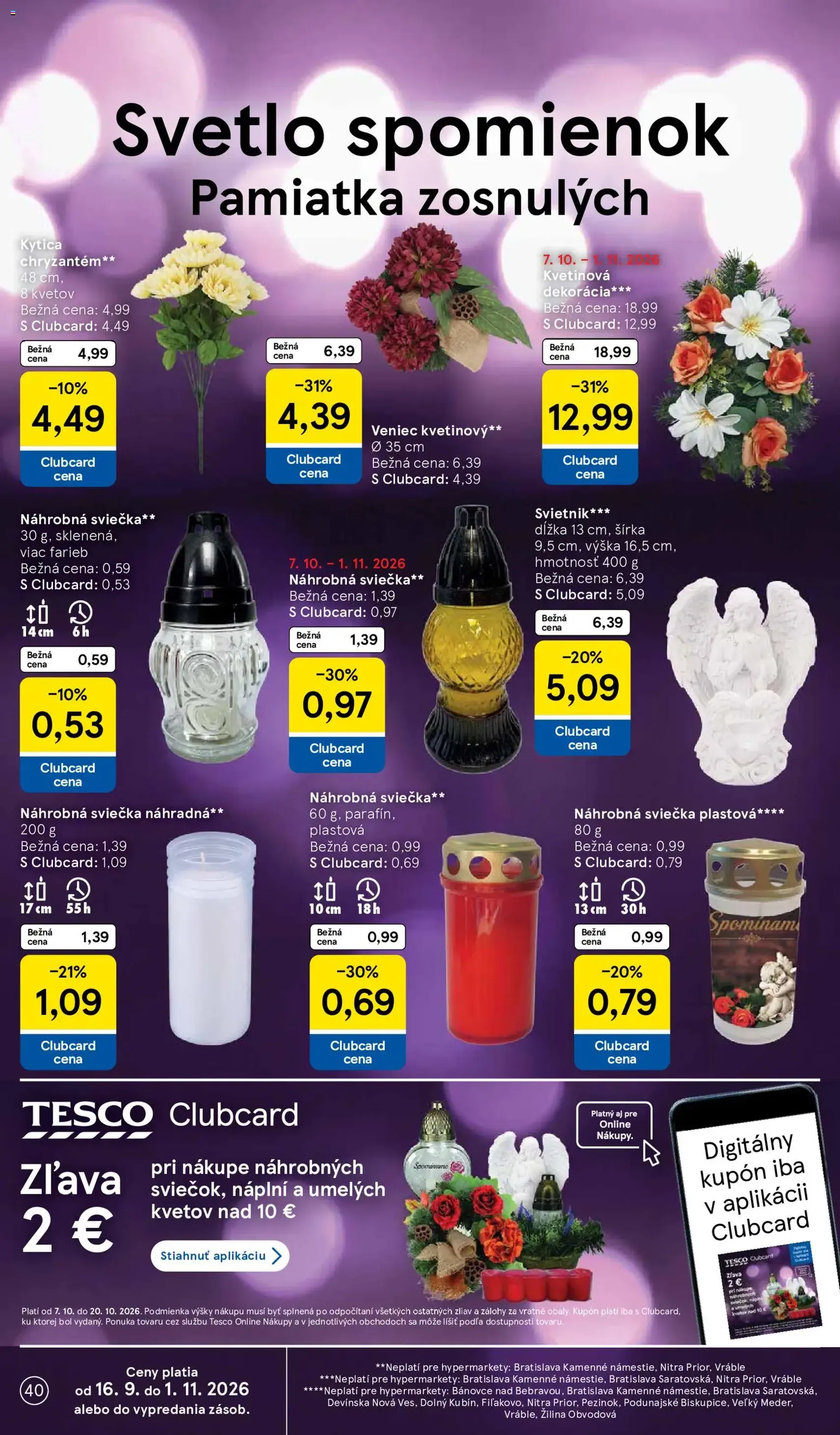 Tesco Hypermarket - leták - platný leták od 14.10.2026 strana 40 z 45