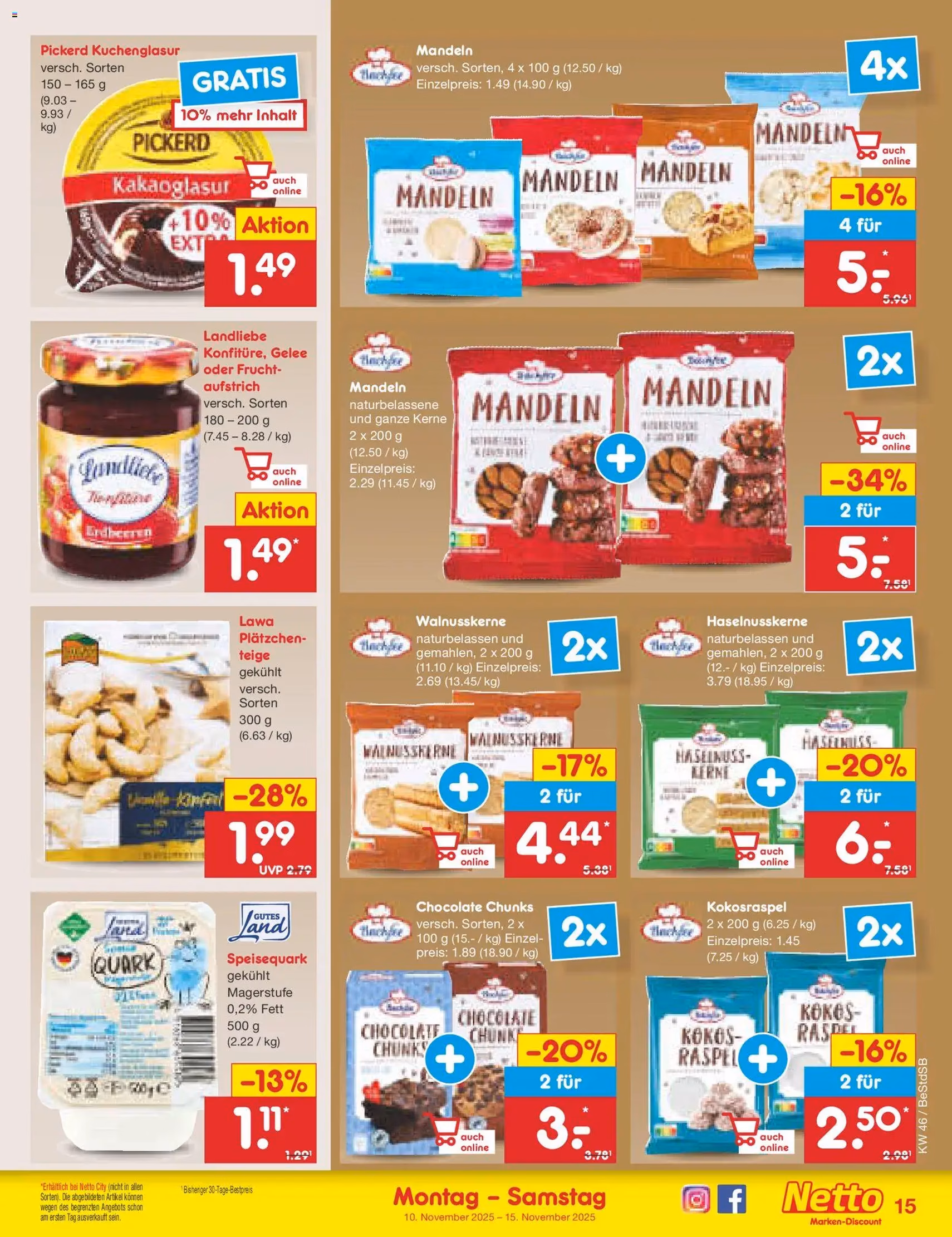 Netto Marken-Discount Prospekt - Gültiger Prospekt ab 10.11.2025, Seite 15 von insgesamt 63