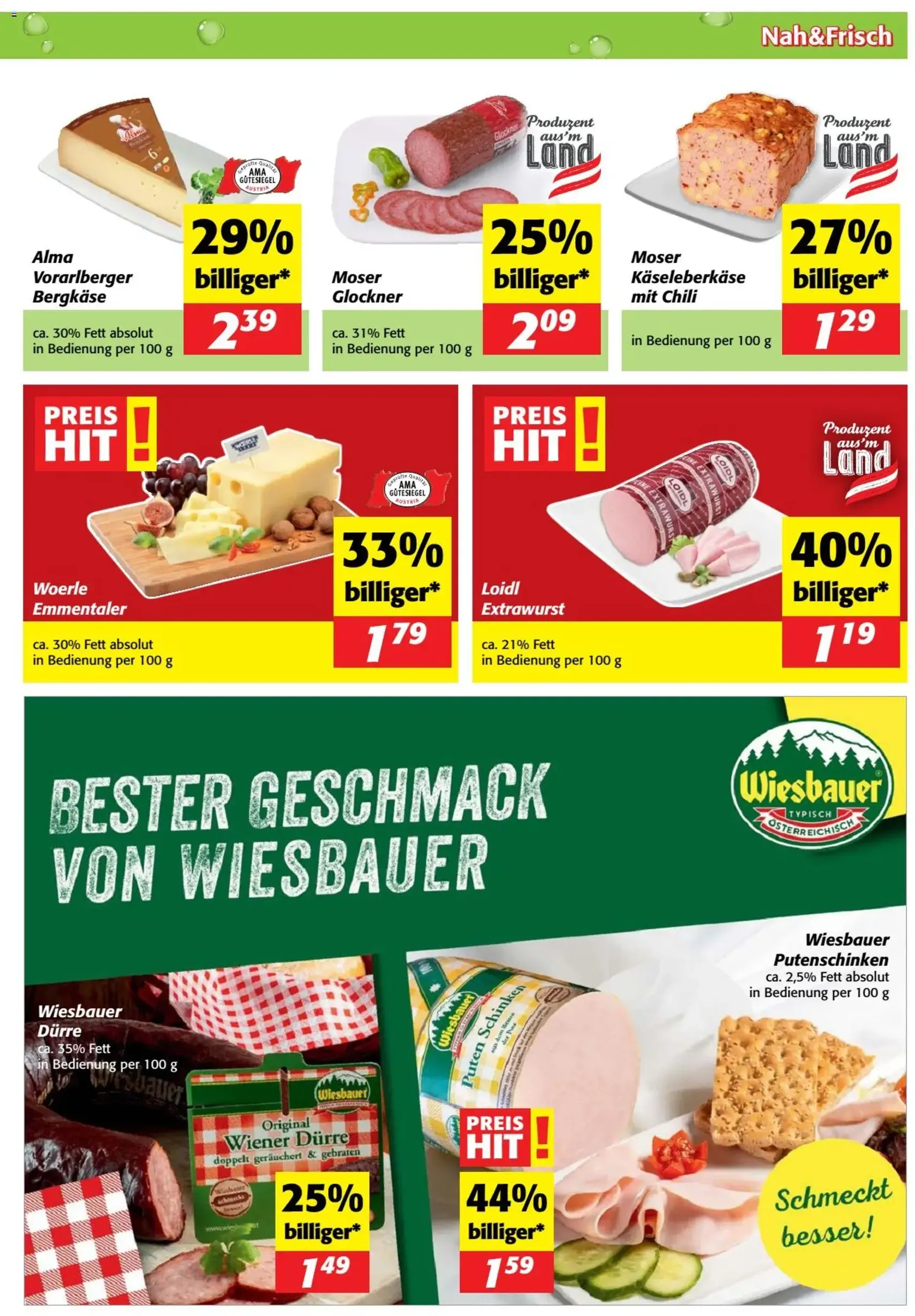 Nah und Frisch Flugblatt - Gültiger Prospekt ab 25.03.2026, Seite 6 von insgesamt 8