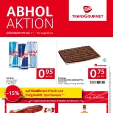 Transgourmet Flugblatt - Prospekt Vorschau gültig ab 10.08.2025