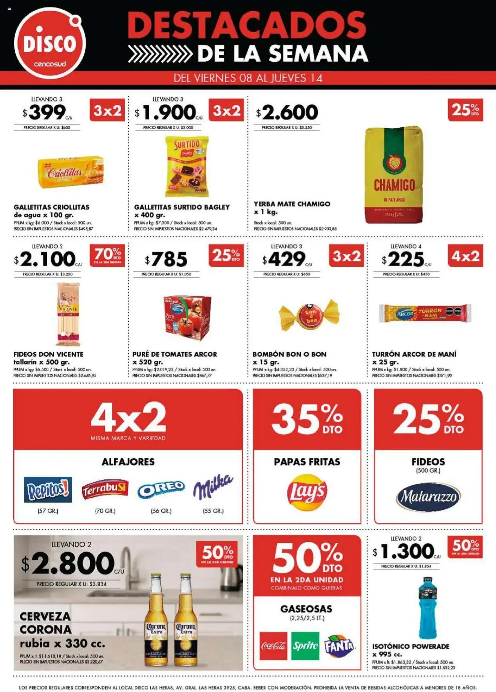 Disco ofertas - folleto válido desde 08/08/2025 página 6 de 9 Disco ofertas - folleto válido desde 08/08/2025 página 6 de 9