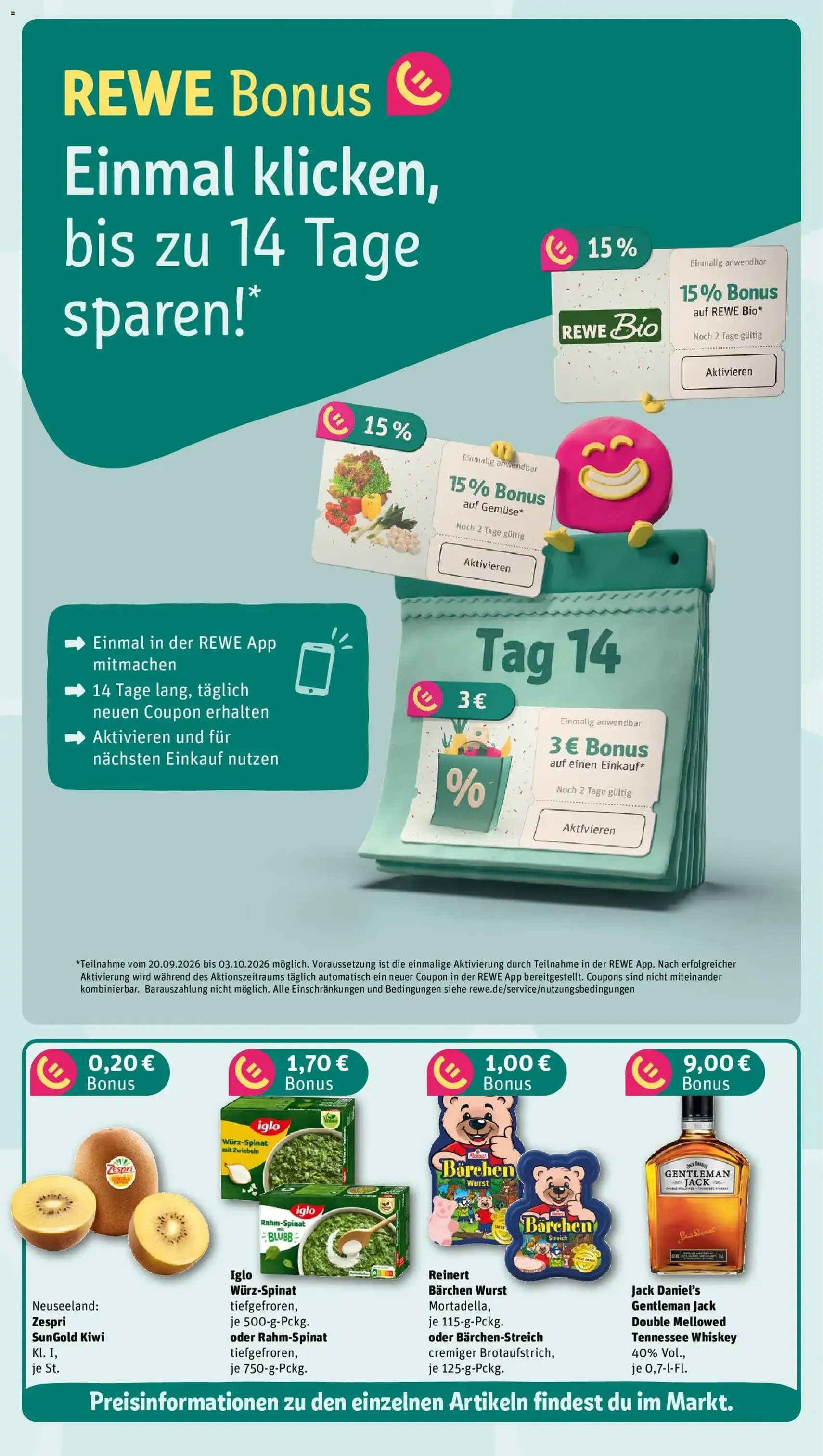 Rewe ihr Kaufpark Prospekt - Gültiger Prospekt ab 28.09.2026, Seite 3 von insgesamt 37